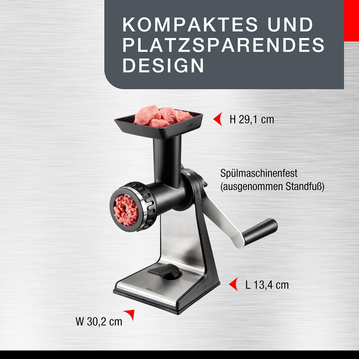 gefu-fleischwolf-transforma-manuelle-k-chenmaschine-mit-wurstf-ller-spritzgeb-ck image 6
