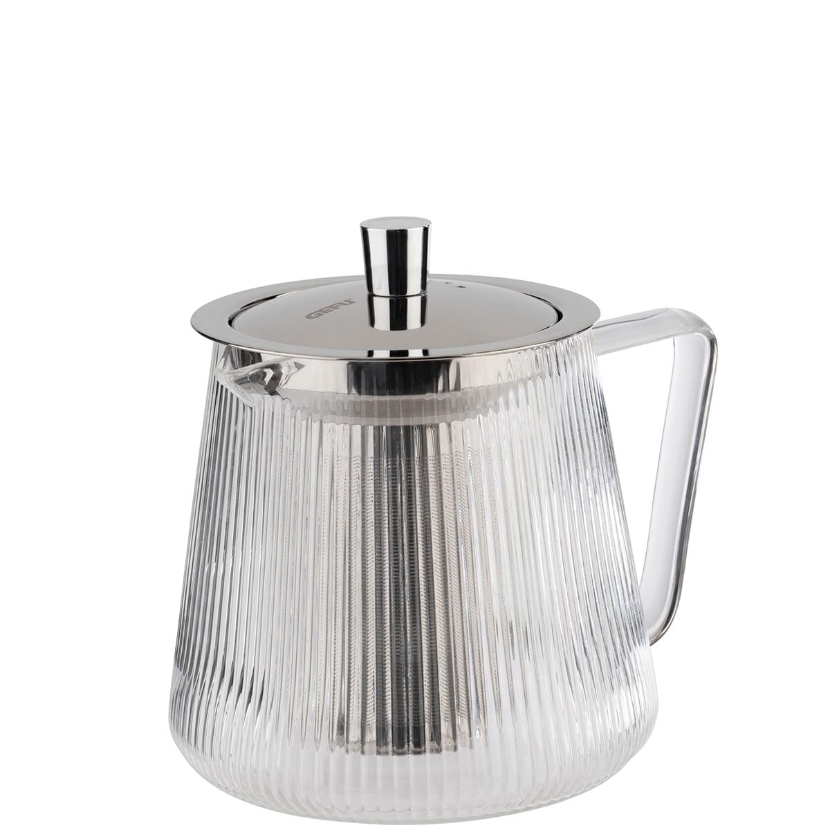 gefu-infusa-teekanne-800-ml-glaskanne-mit-edelstahlfilter-f-r-losen-tee image 3