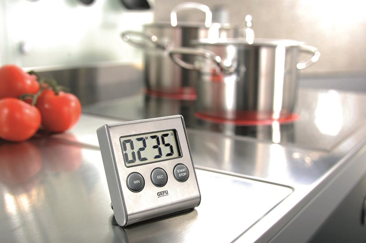 gefu-contare-digital-timer-mit-magnet-und-standfu-edelstahl-design image 2