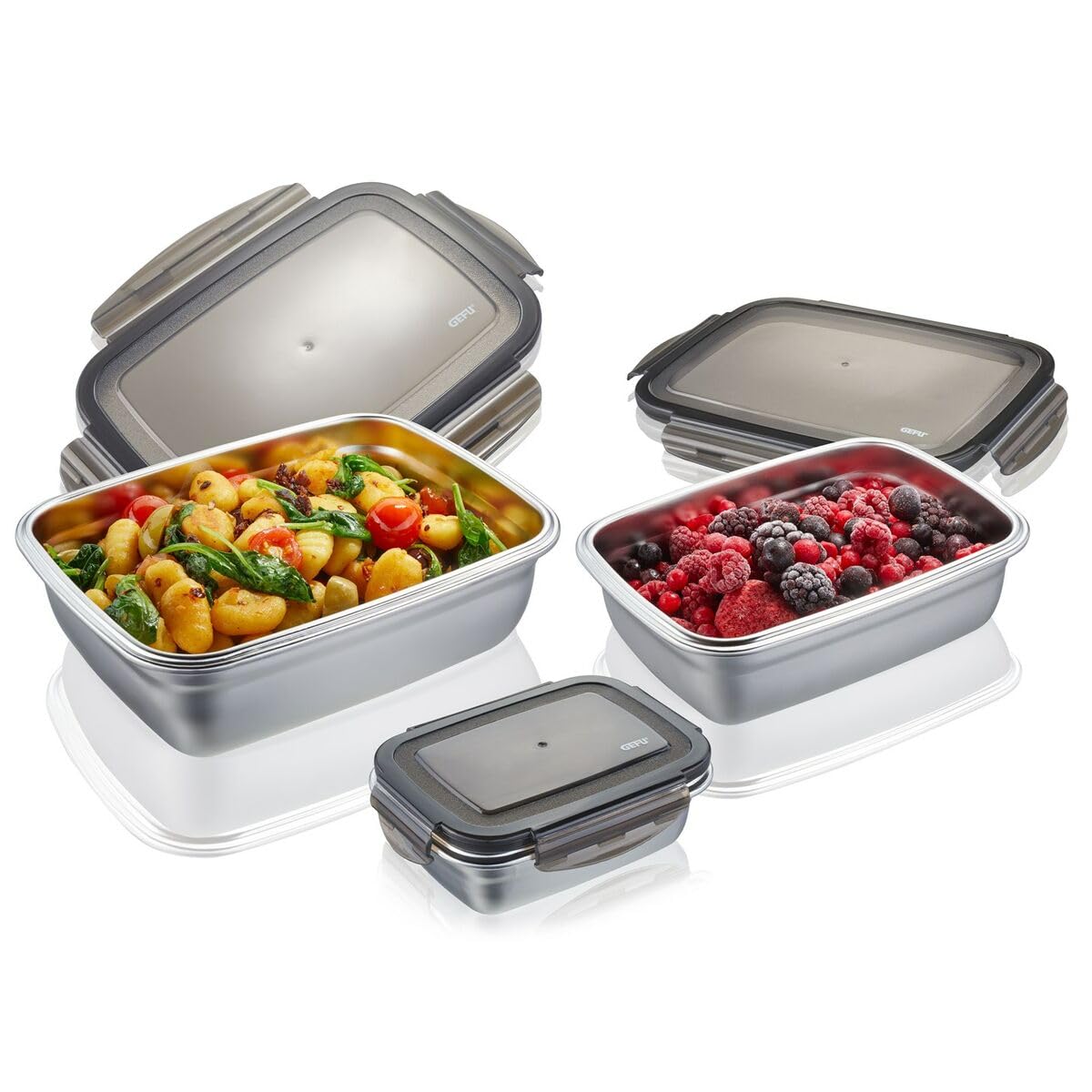 gefu-preppo-frischhaltedosen-set-3-teilig-aus-edelstahl-luftdicht-auslaufsicher- image 2