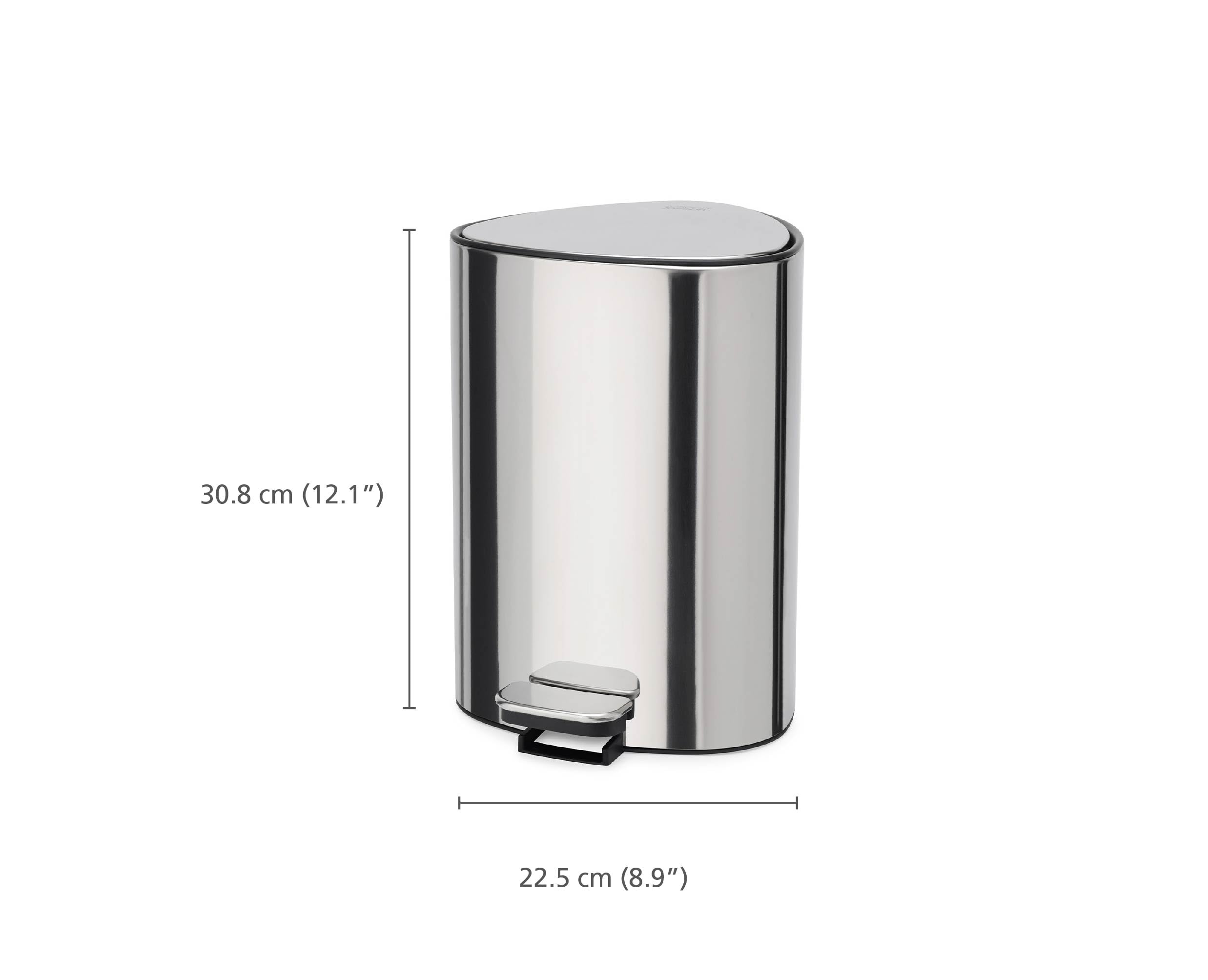 joseph-joseph-easystore-luxe-5l-edelstahl-treteimer-mit-absenkautomatik-bad-schl image 5