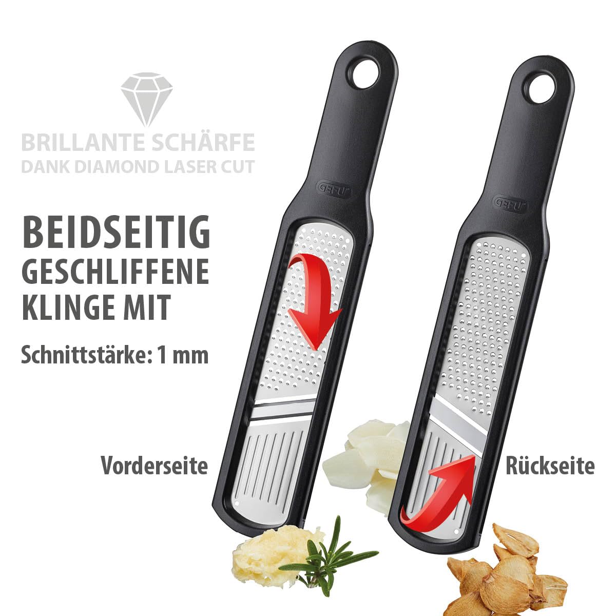 gefu-knoblauchreibe-rafino-feinreibe-f-r-knoblauch-ingwer-zesten image 4