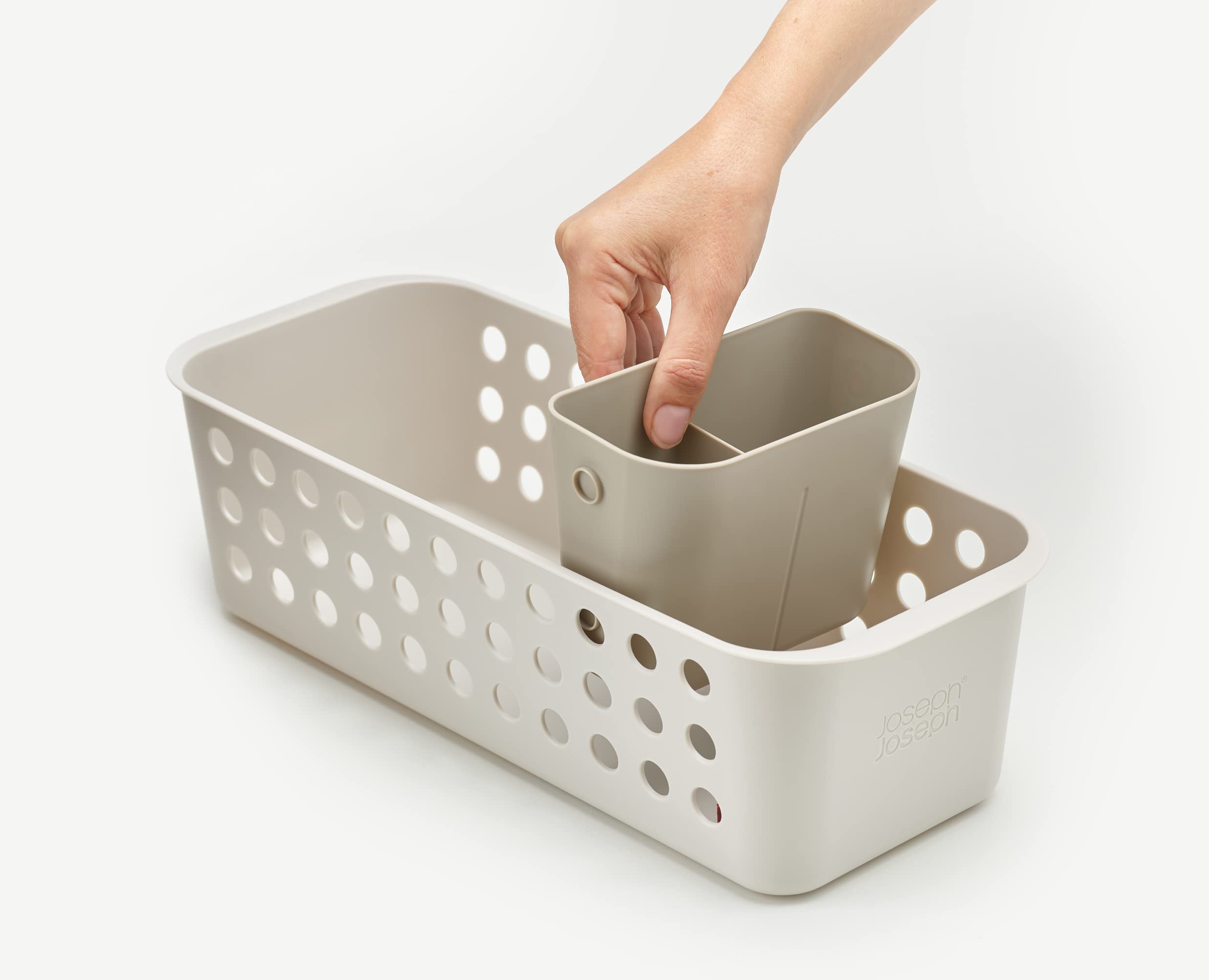 joseph-joseph-easystore-schlanker-bad-aufbewahrungskorb-mit-bewegbarem-topf-und- image 3