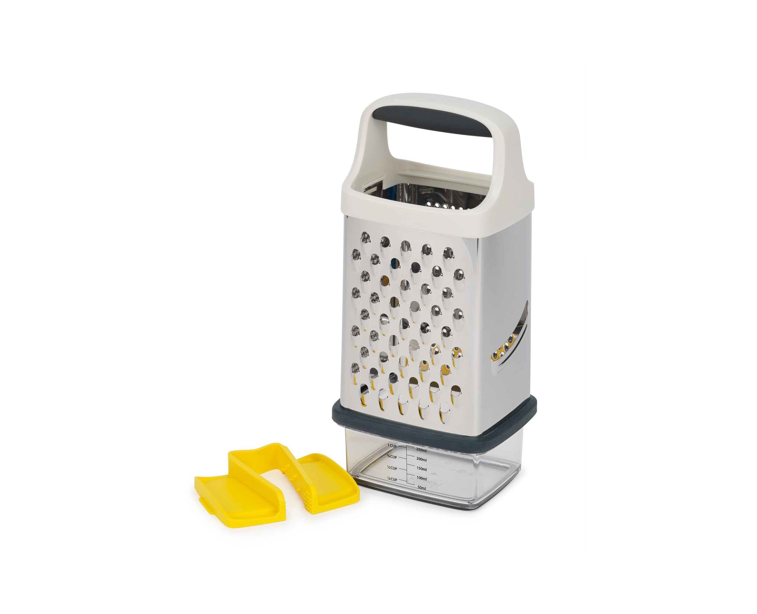 joseph-joseph-multi-grip-reibe-mit-beh-lter-edelstahlklingen-rutschfest-sp-lmasc image 1