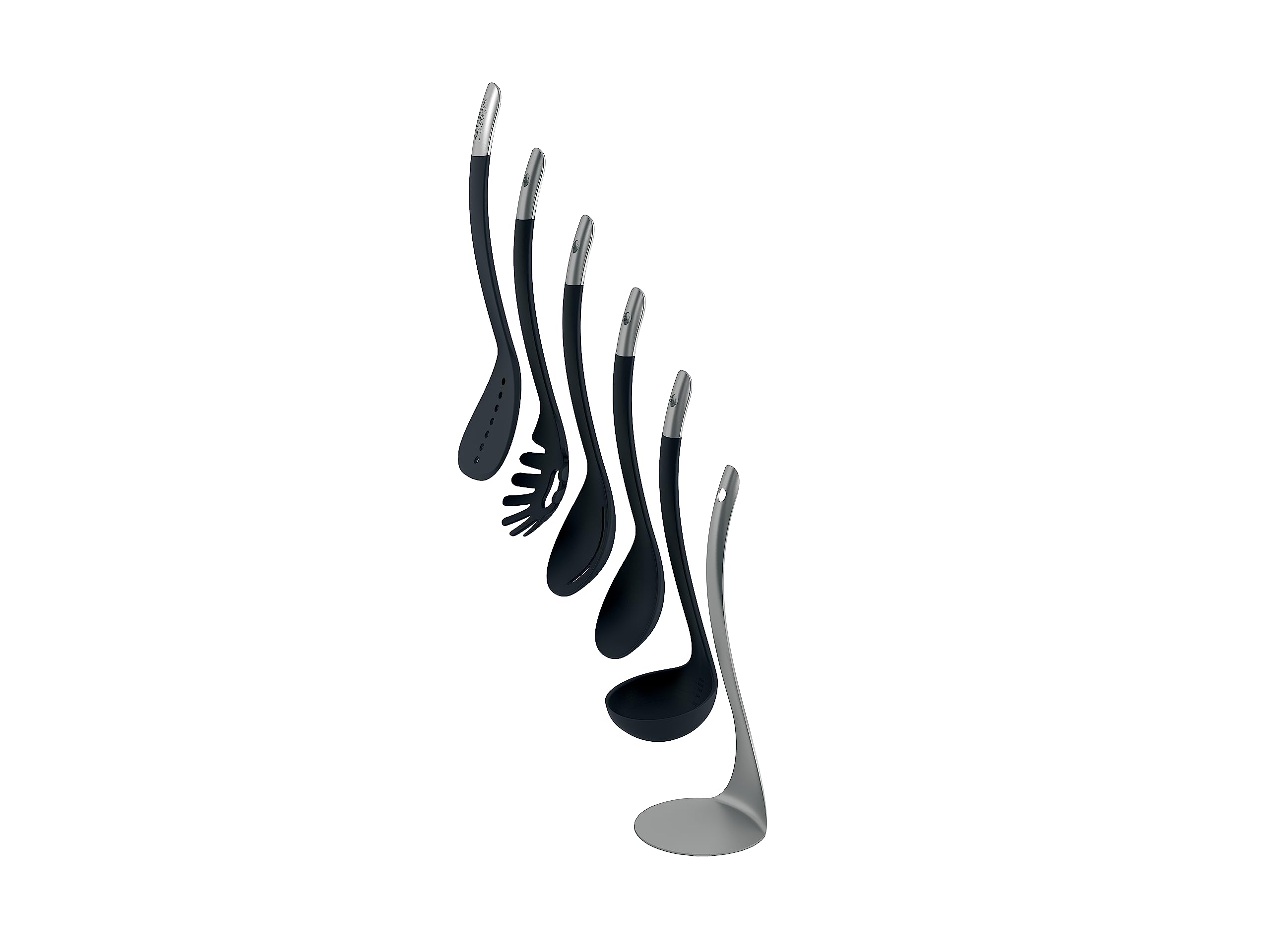 joseph-joseph-nest-5-teiliges-utensilienset-mit-magnetischem-st-nder-schwarz-ede image 4