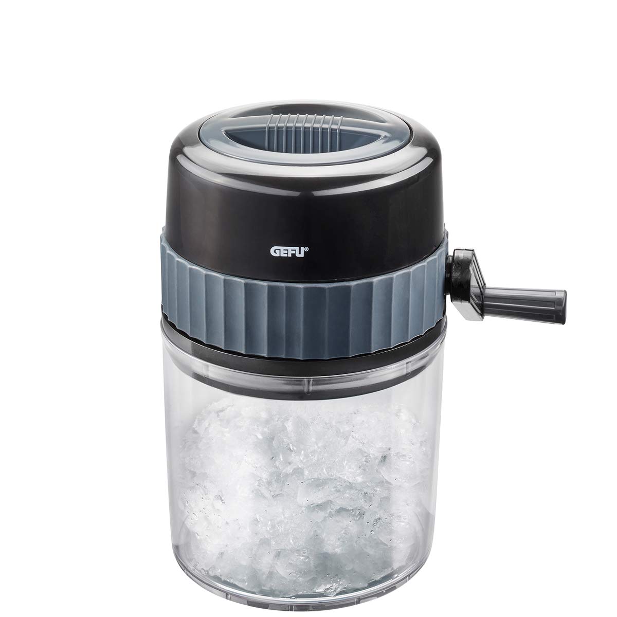 gefu-ice-crusher-slush-manueller-eiszerkleinerer-mit-edelstahlklingen-f-r-cockta image 1
