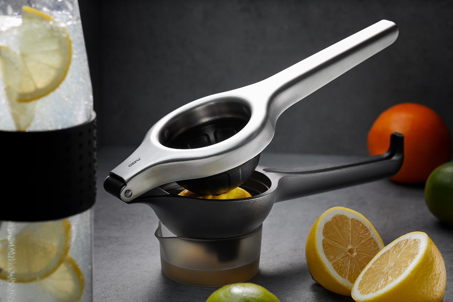 gefu-zitronenpresse-lemon-pro-edelstahl-handpresse-mit-umkehrprinzip-saft-ohne-b image 6