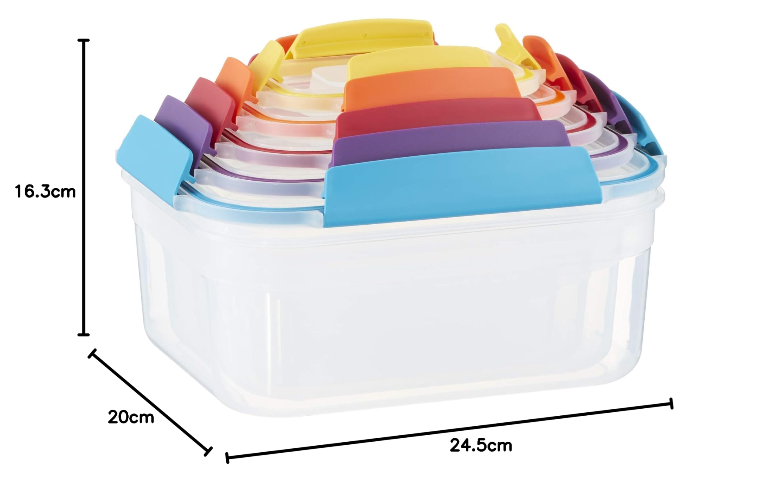 joseph-joseph-nest-lock-frischhaltedosen-5er-set-luftdicht-auslaufsicher-stapelb image 7