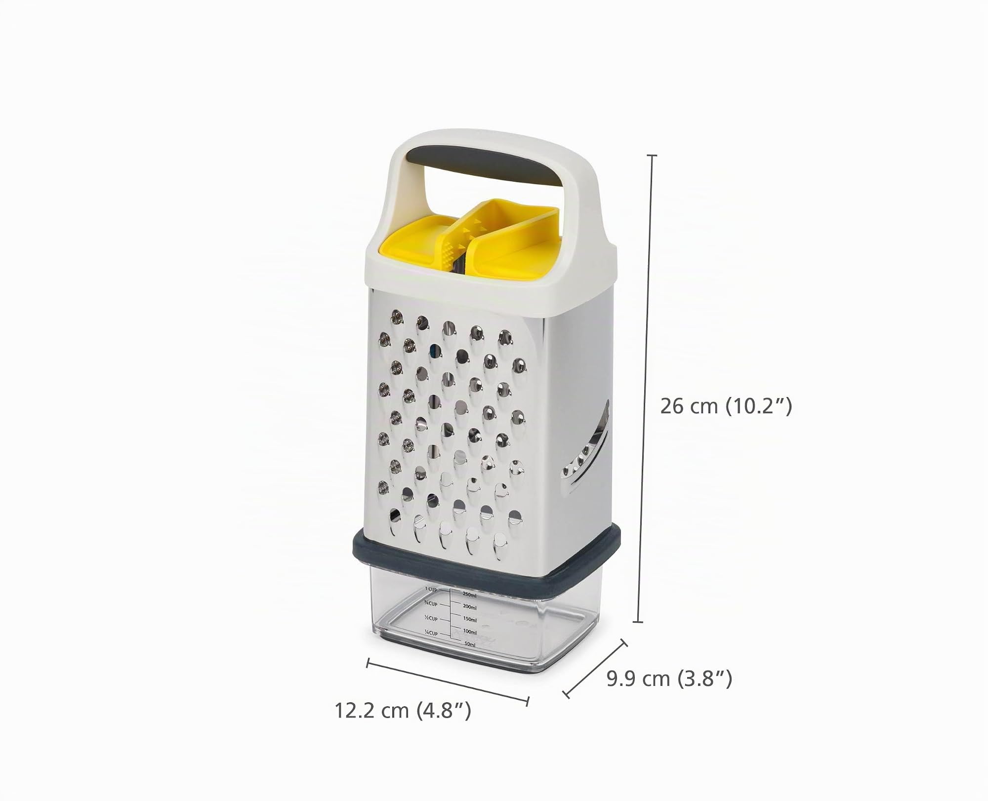 joseph-joseph-multi-grip-reibe-mit-beh-lter-edelstahlklingen-rutschfest-sp-lmasc image 7