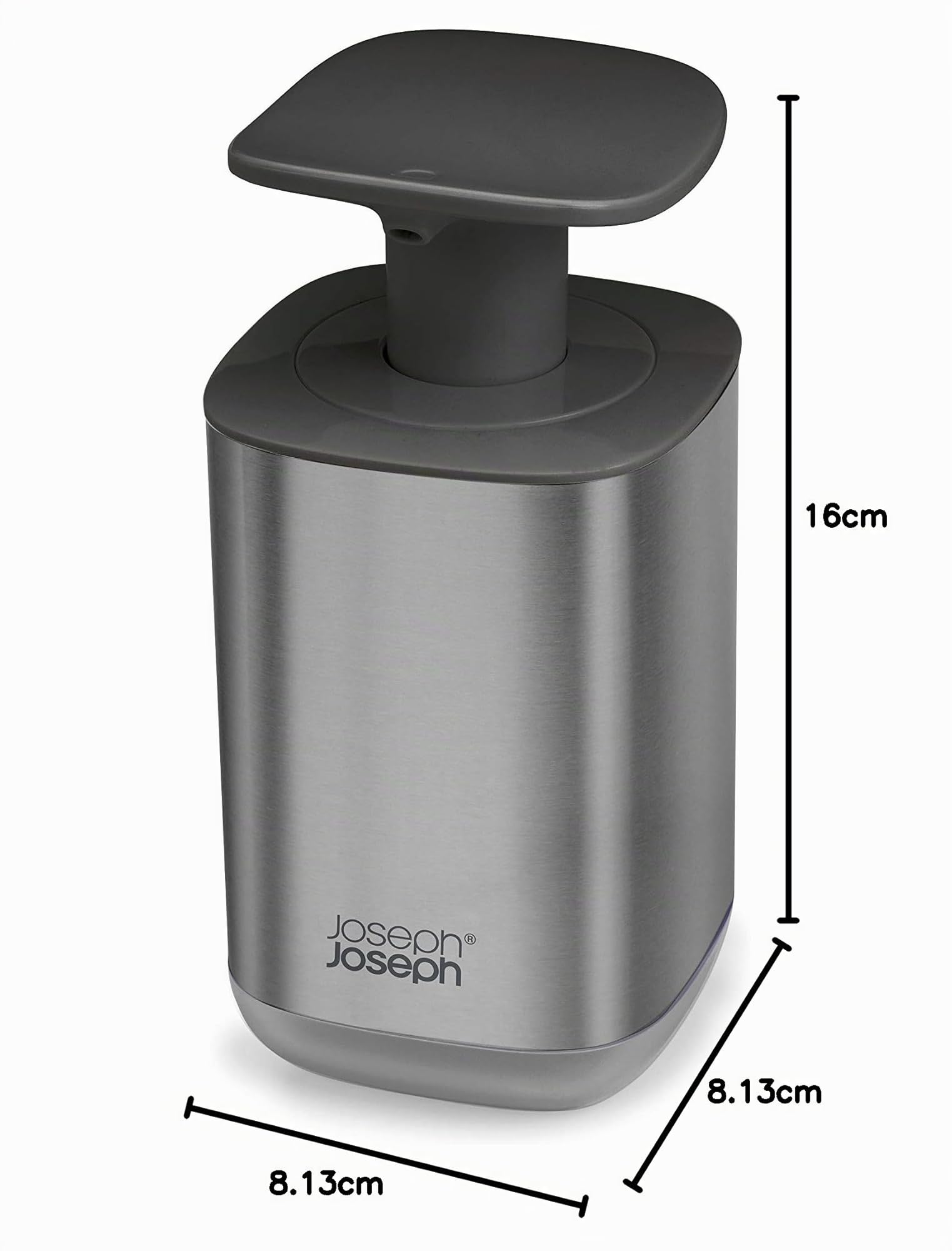 joseph-joseph-presto-seifenspender-aus-edelstahl-mit-easy-push-pumpe-hygienisch- image 7
