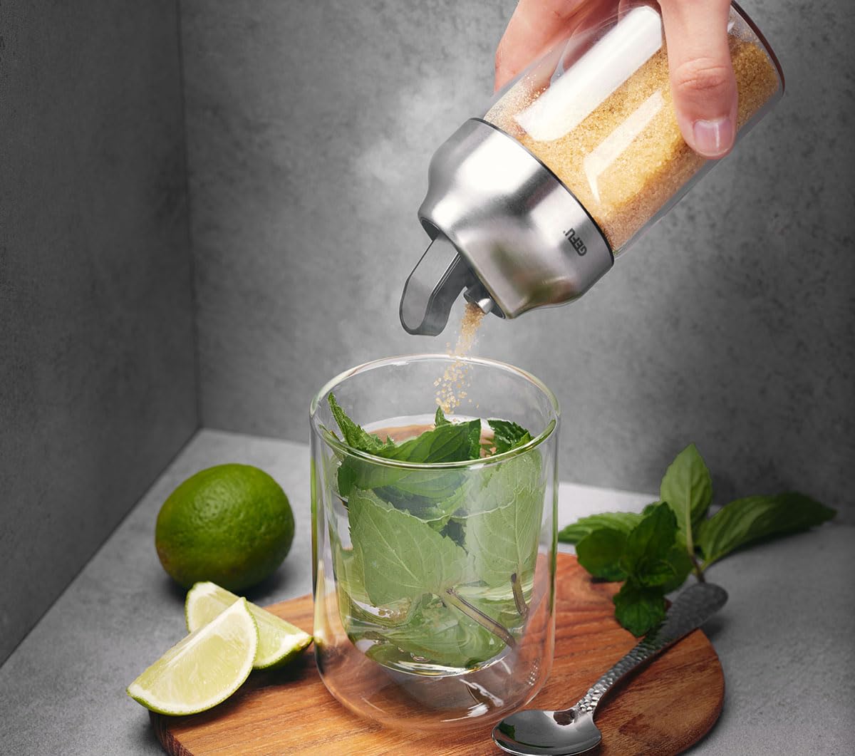 gefu-zucker-milchdosierer-kippo-automatischer-wippdeckel-f-r-pr-zises-portionier image 5