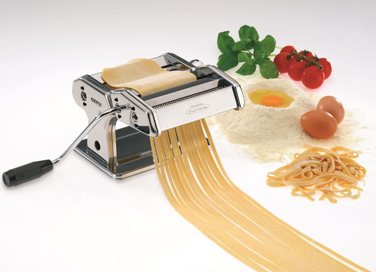 gefu-pasta-perfetta-nudelmaschine-aus-edelstahl-handbetriebene-pastamaschine-f-r image 2