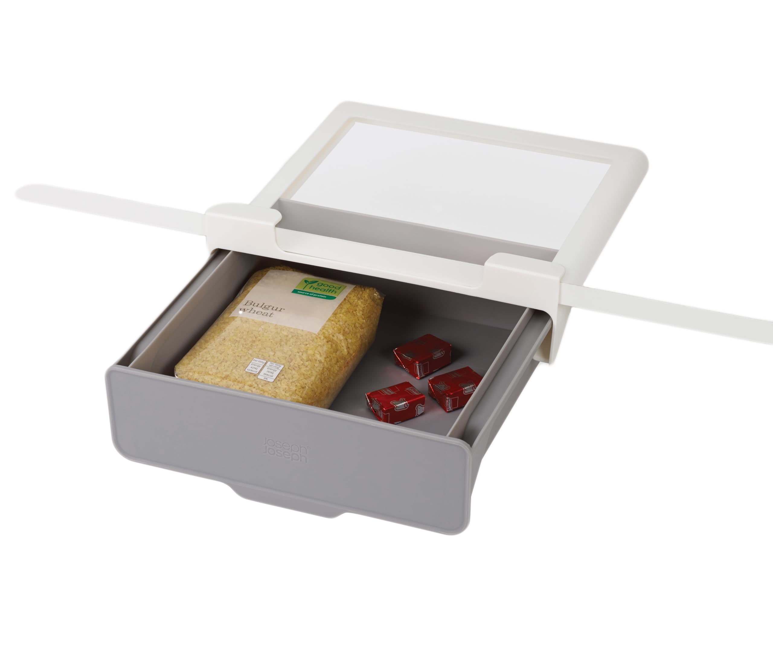 joseph-joseph-cupboardstore-unter-regal-gew-rzregal-organisator-grau image 8