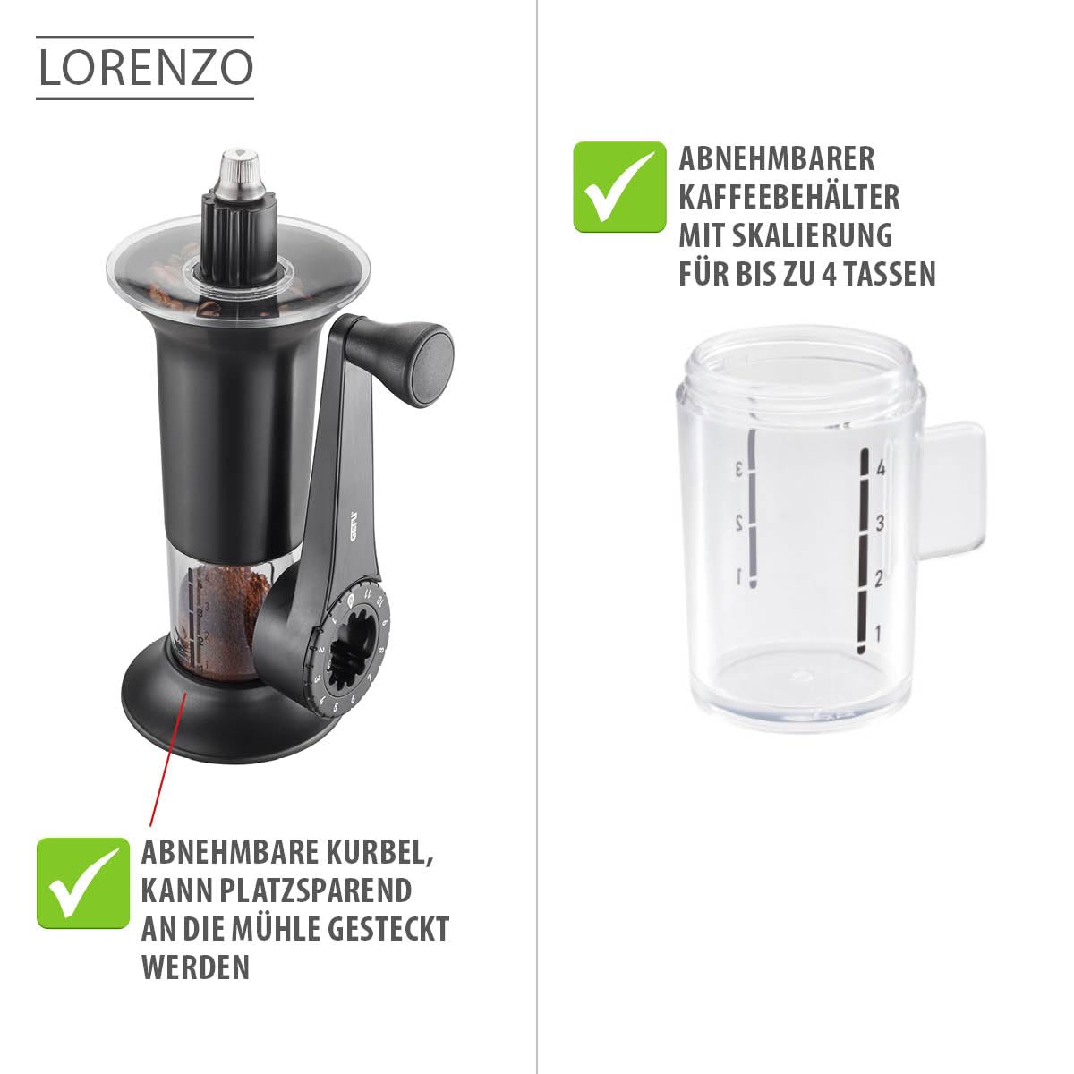 gefu-lorenzo-kaffeem-hle-manuell-mit-11-mahlstufen-keramikmahlwerk-f-r-espresso- image 6