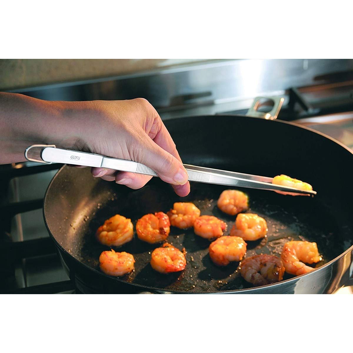 gefu-tenga-grillzange-36-cm-aus-edelstahl-hitzebest-ndig-bis-270-c-sicherer-halt image 2