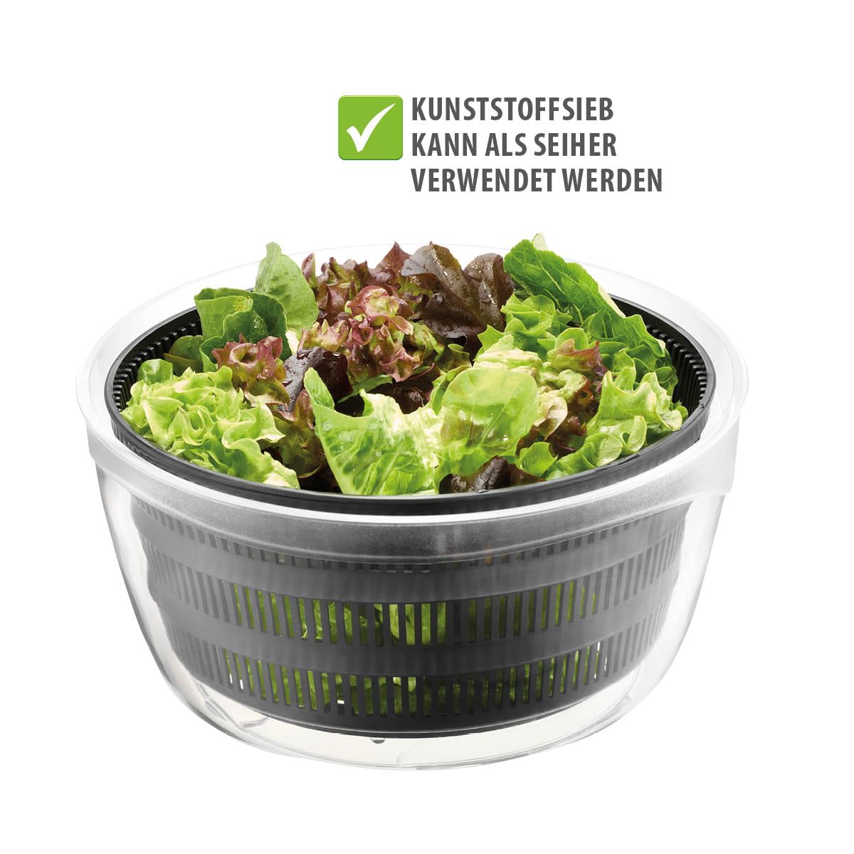 gefu-salatschleuder-mit-frischhaltedeckel-4l-kunststoff-kurbelantrieb-schwarz-gr image 6