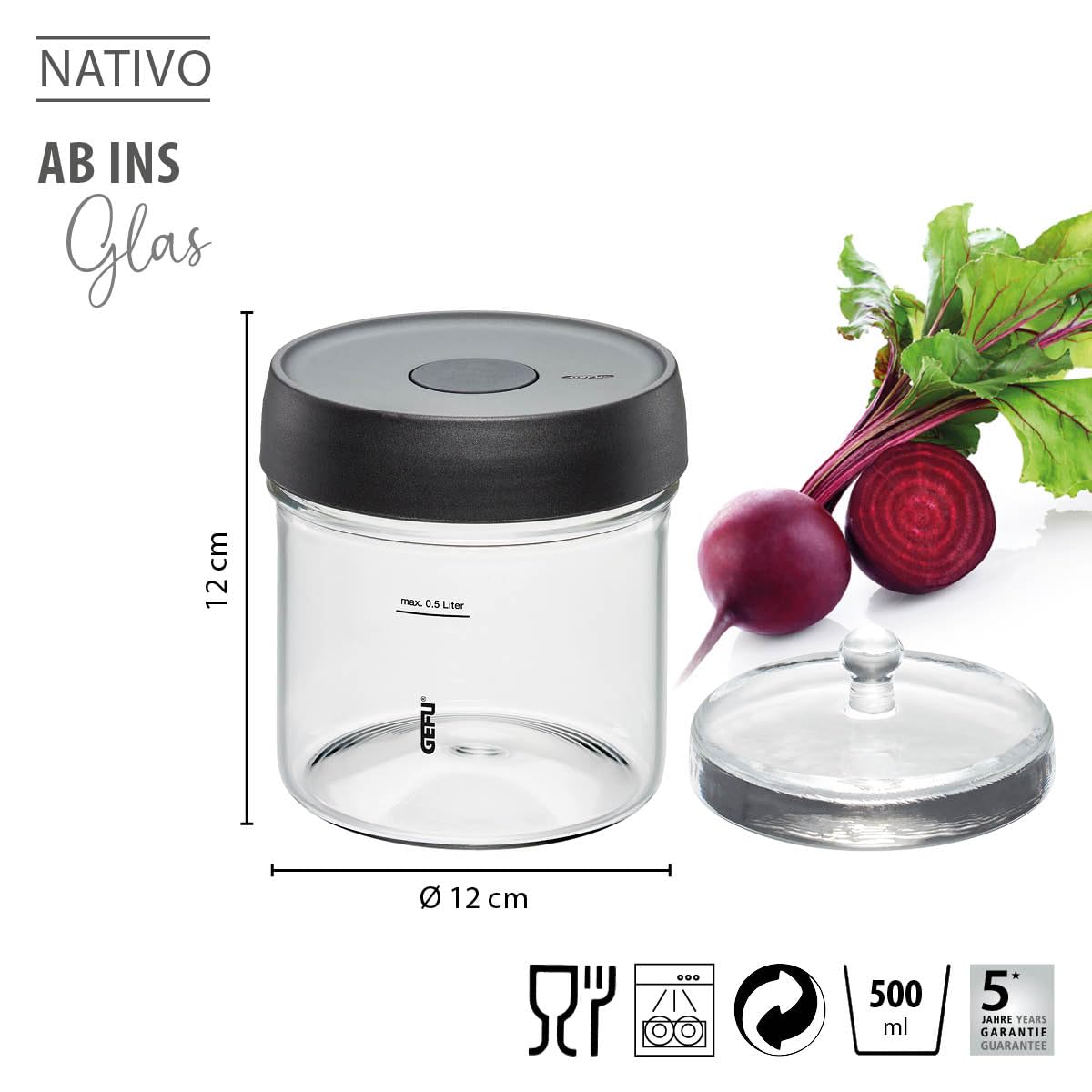 gefu-fermentierglas-nativo-0-5-l-mit-k-chenzange-und-st-el-komplettes-fermentier image 6