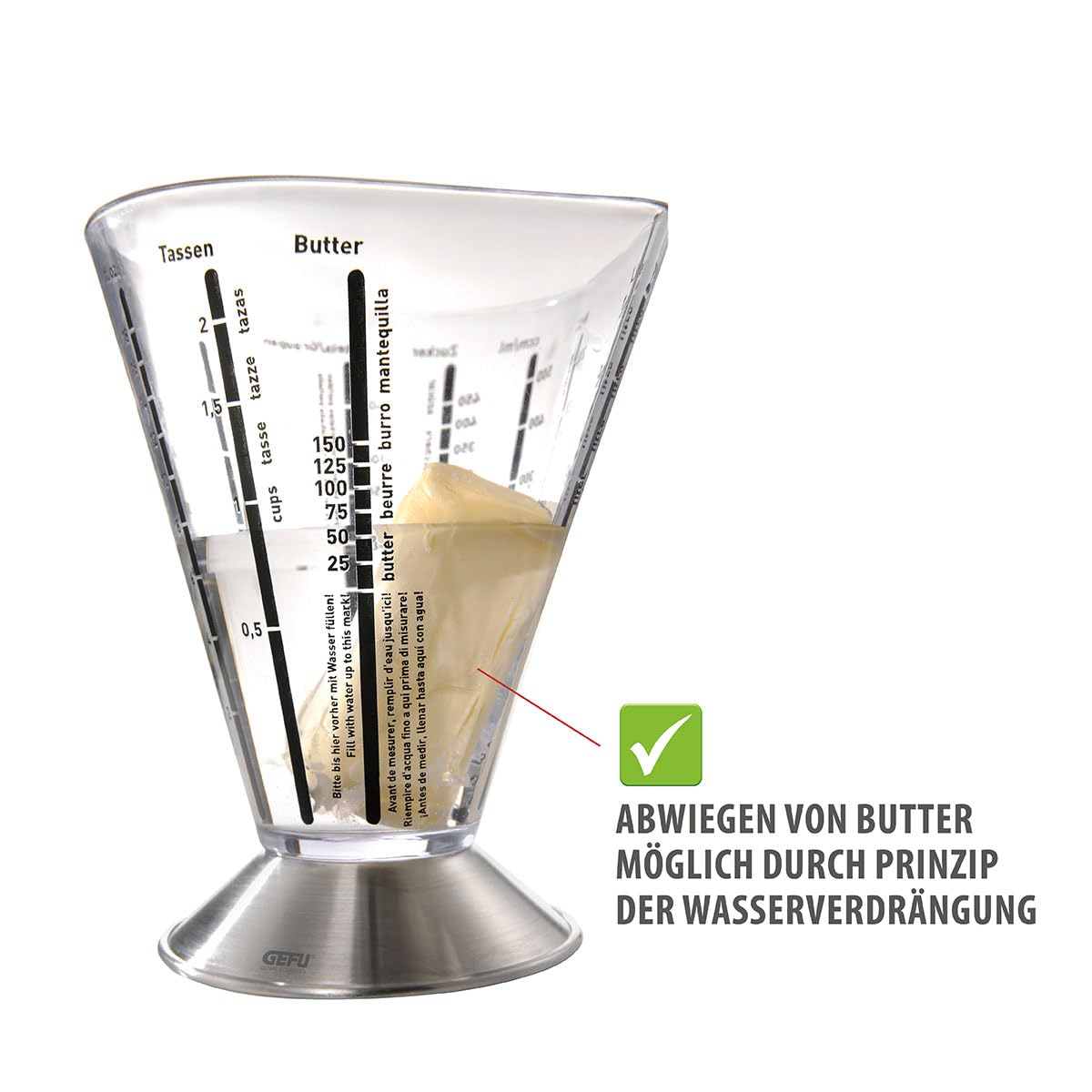 gefu-messbecher-saturas-500-ml-edelstahl-hitzebest-ndig-mit-vielseitiger-skalier image 5