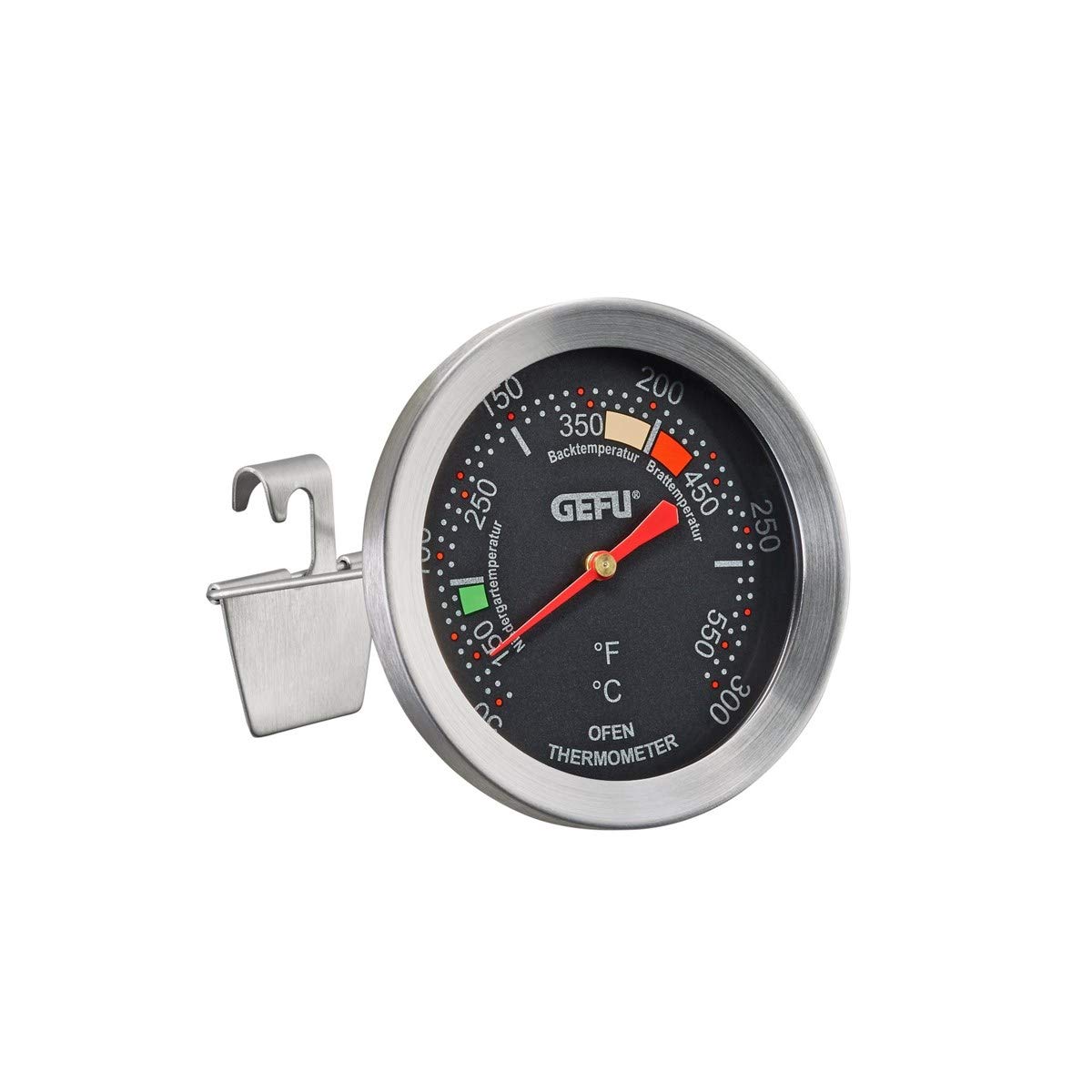 gefu-messimo-backofenthermometer-aus-edelstahl-mit-farbskala-50-300-c image 1