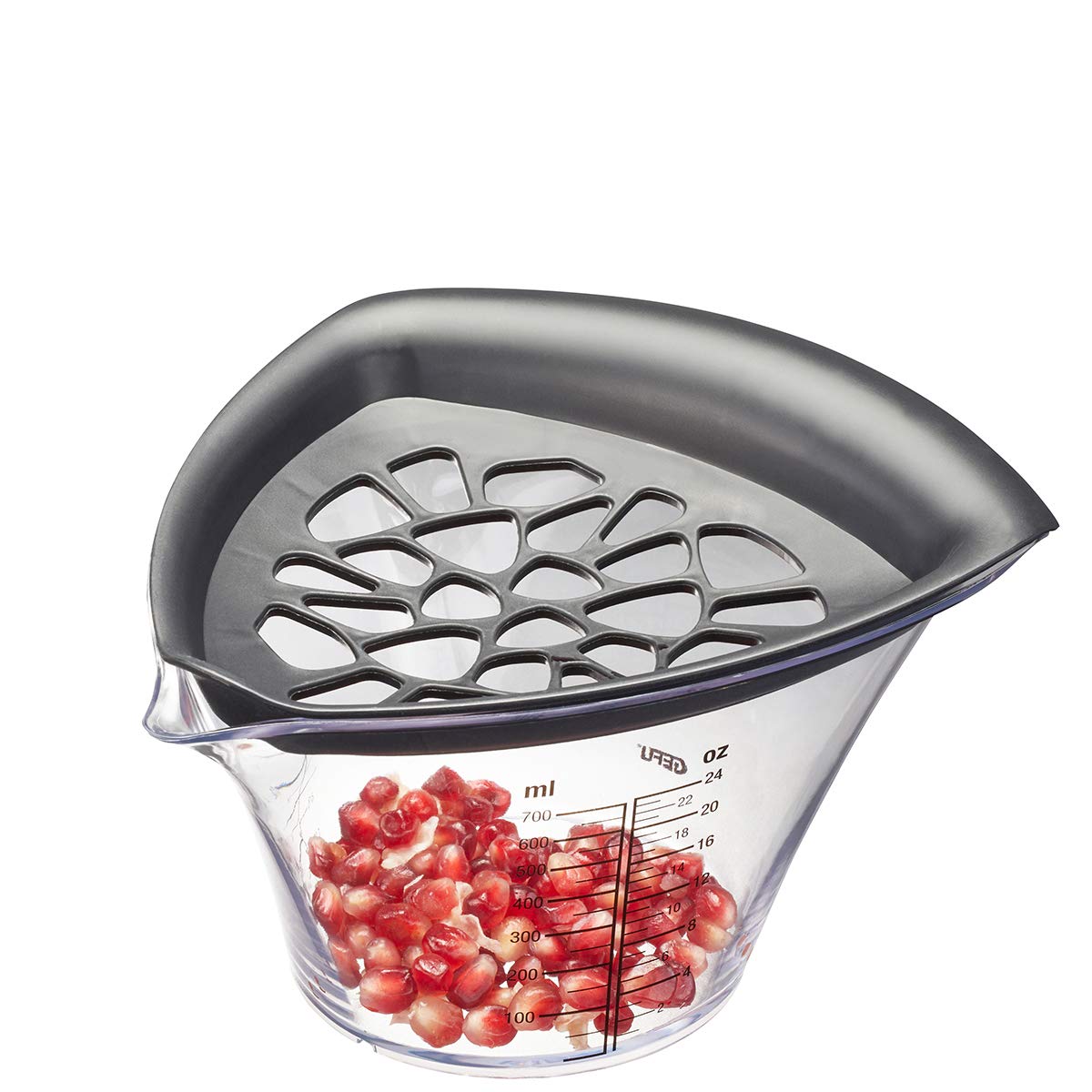 gefu-fruti-2-in-1-granatapfelentkerner-zitronenpresse-mit-sieb-und-messbecher-70 image 3