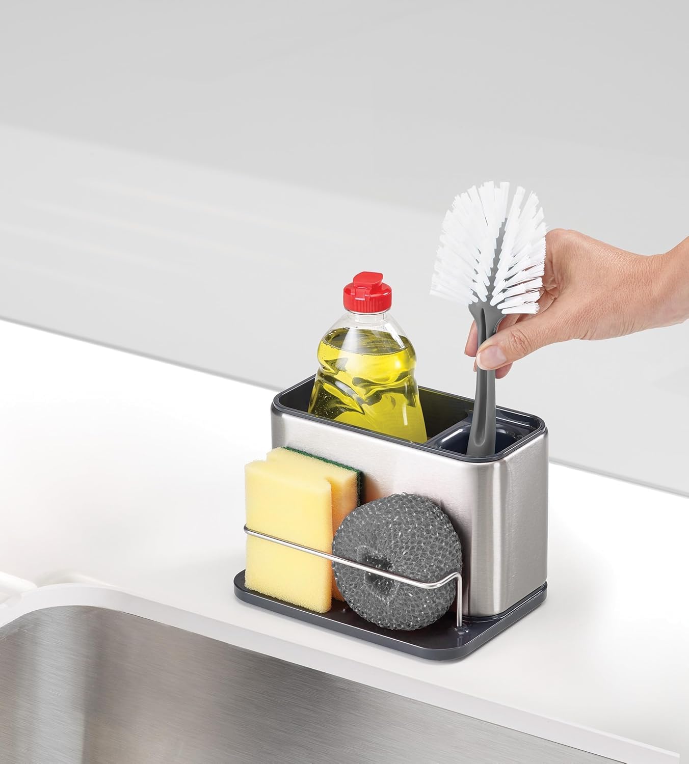 joseph-joseph-surface-sp-lenorganizer-aus-edelstahl-utensilientopf-mit-schwamm-b image 5