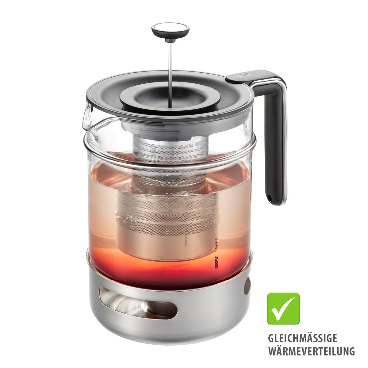 gefu-st-vchen-t-prep-edelstahl-teew-rmer-f-r-tee-kaffee-speisen-teelichtbetrieb image 6