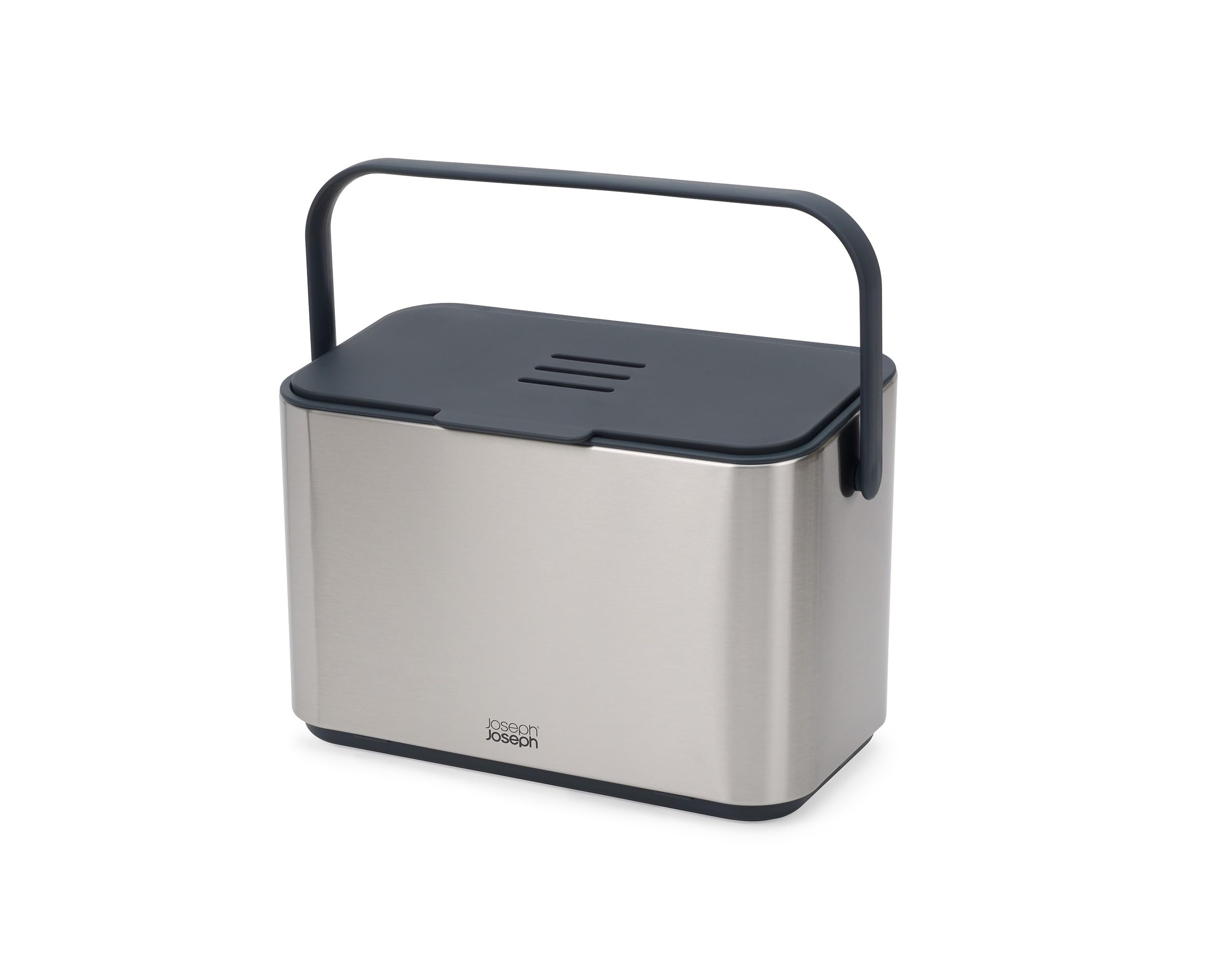 joseph-joseph-collect-edelstahl-komposteimer-4l-mit-inneneimer-und-geruchsfilter image 2