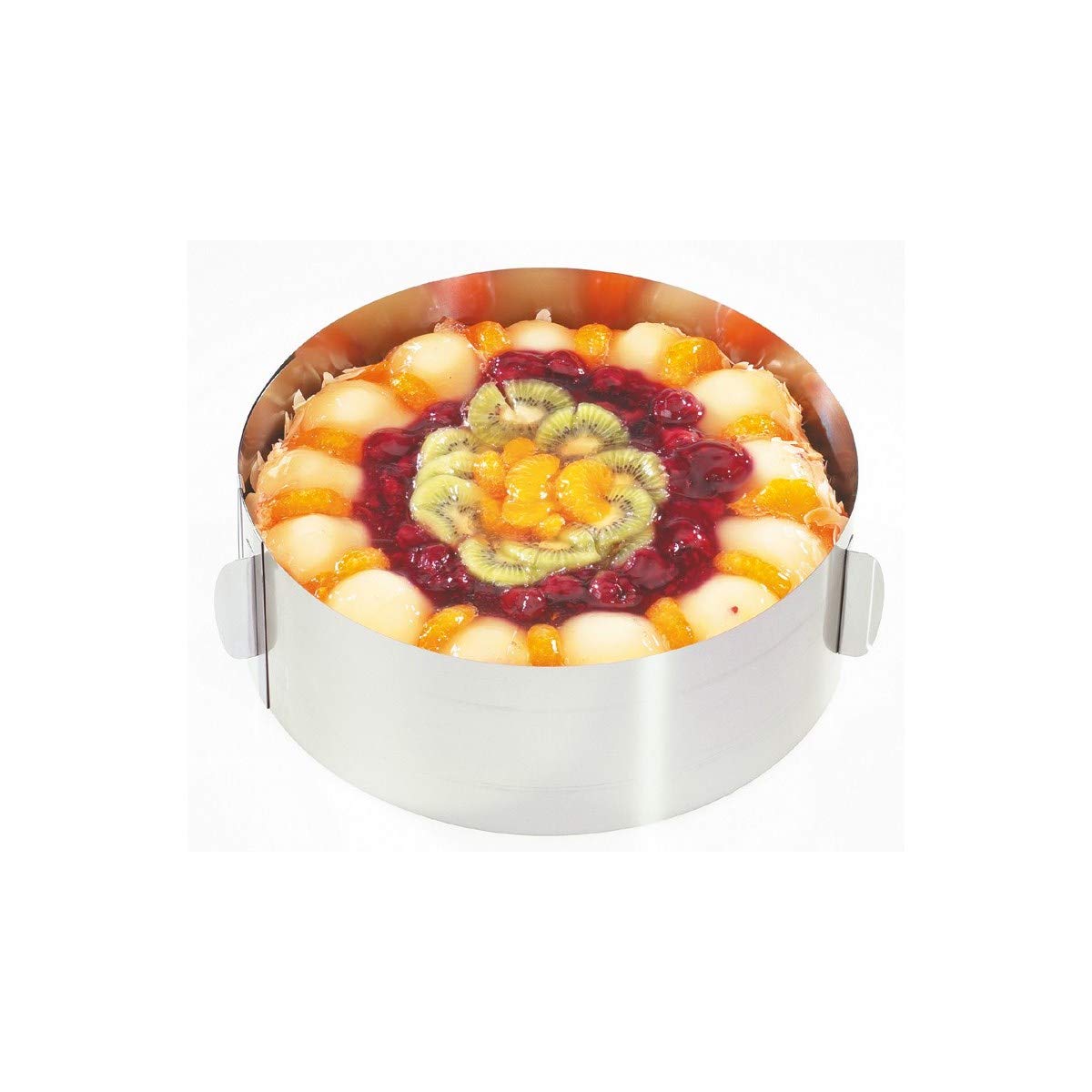 gefu-tortenring-tondo-xxl-verstellbarer-backrahmen-aus-edelstahl-16-32-cm-hitzeb image 8