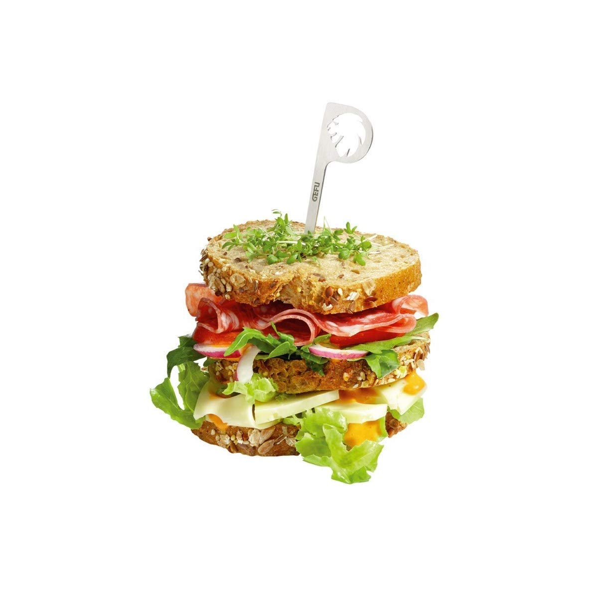 gefu-15436-party-spie-e-gala-6-st-ck-edelstahl-mit-verschiedenen-motiven image 2