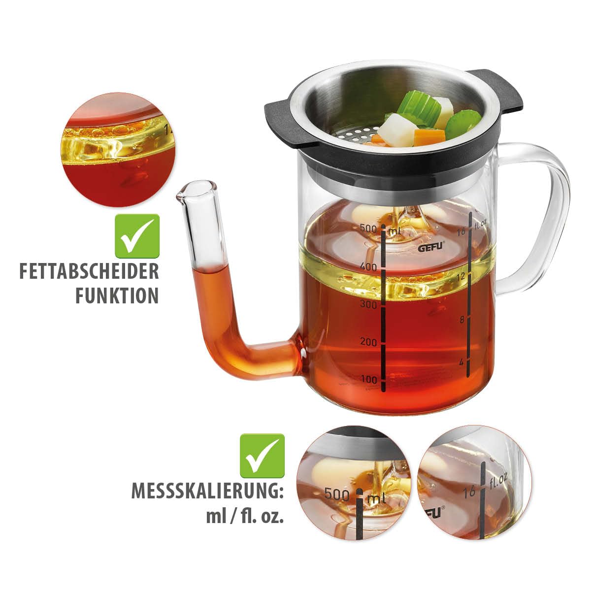 gefu-separato-fett-trennkanne-500-ml-borosilikatglas-mit-edelstahl-siebeinsatz-h image 6