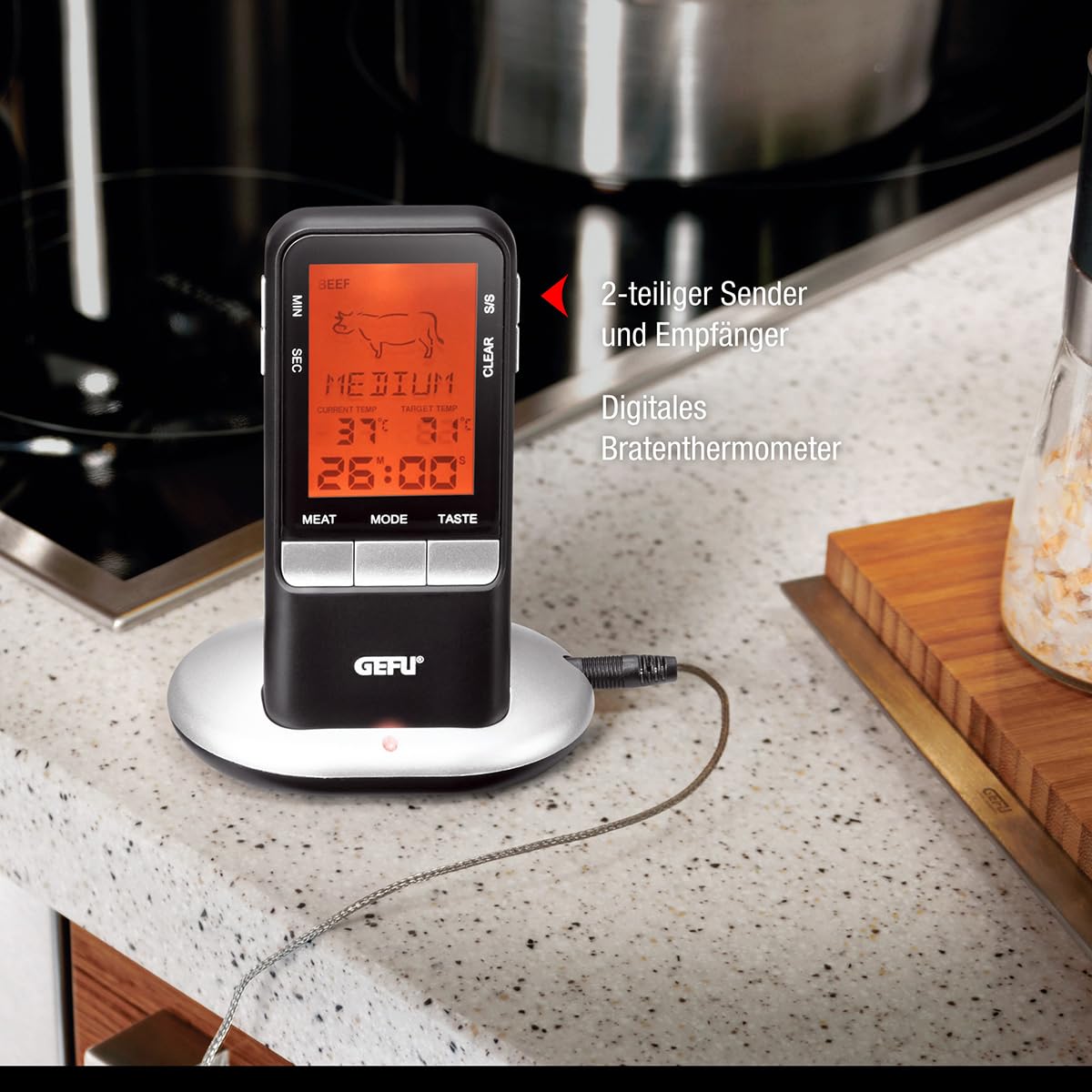 gefu-funk-bratenthermometer-h-ndi-digitales-grillthermometer-mit-sender-empf-nge image 2