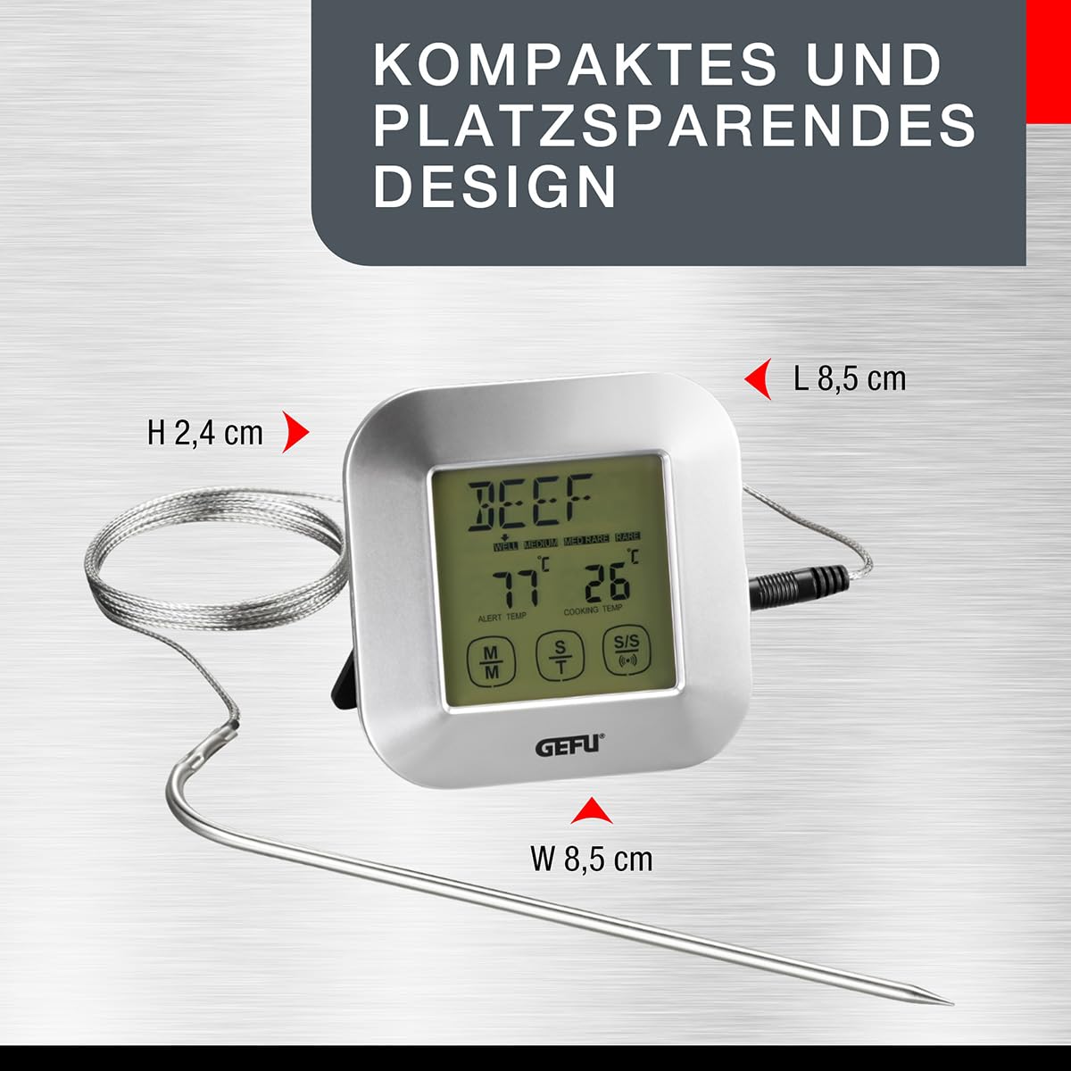 gefu-digitales-bratenthermometer-punto-mit-touchscreen-timer-alarm-f-r-grill-ofe image 6