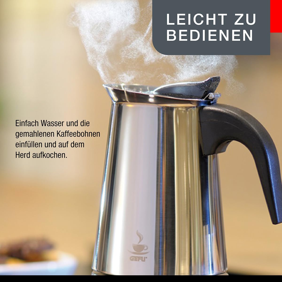 gefu-espressokocher-emilio-f-r-4-tassen-edelstahl-mokkakanne-f-r-alle-herdarten image 3