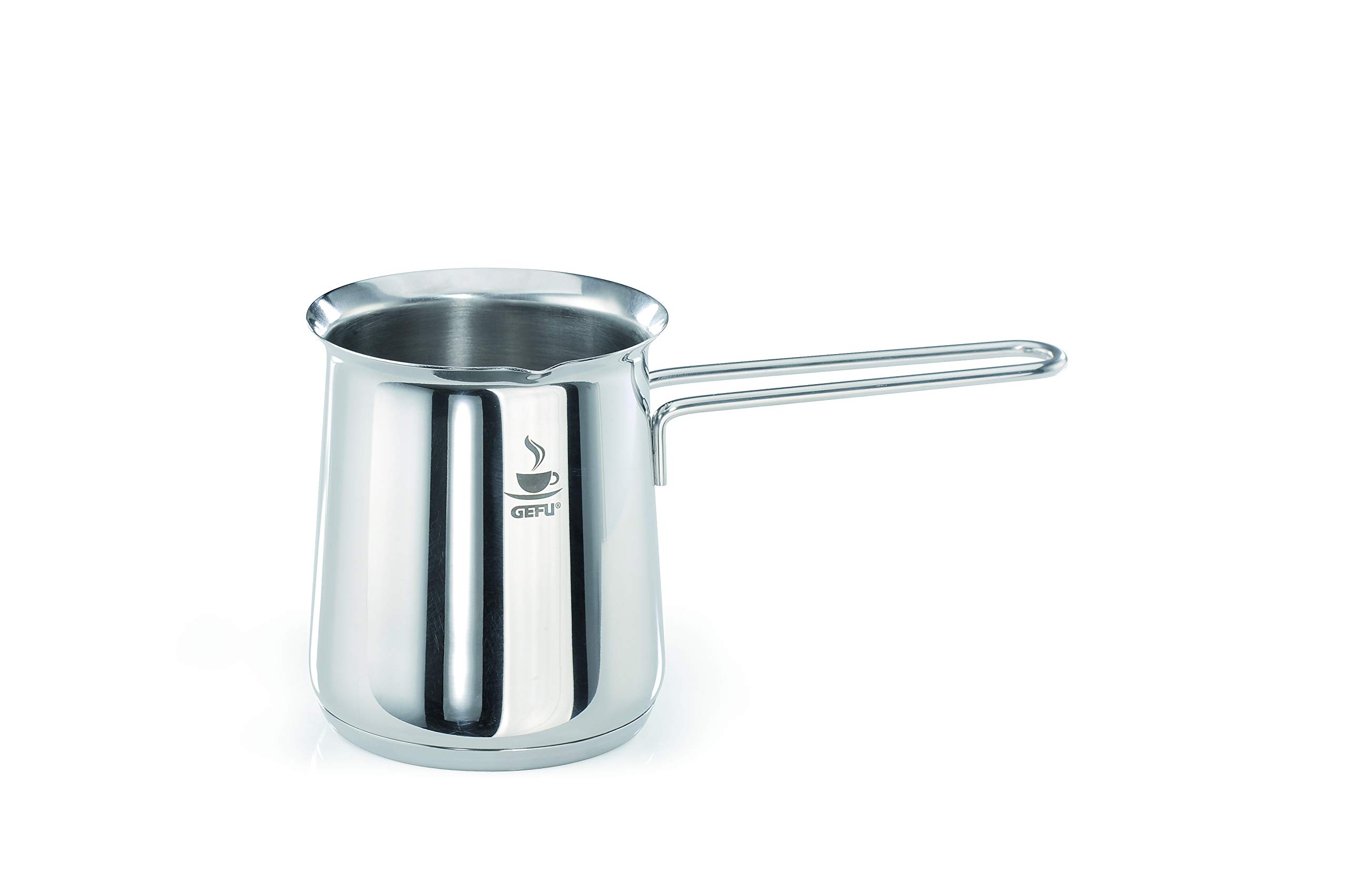 gefu-aufsch-umbecher-claudio-300-ml-edelstahl-milchk-nnchen-mit-sandwichboden-or image 1