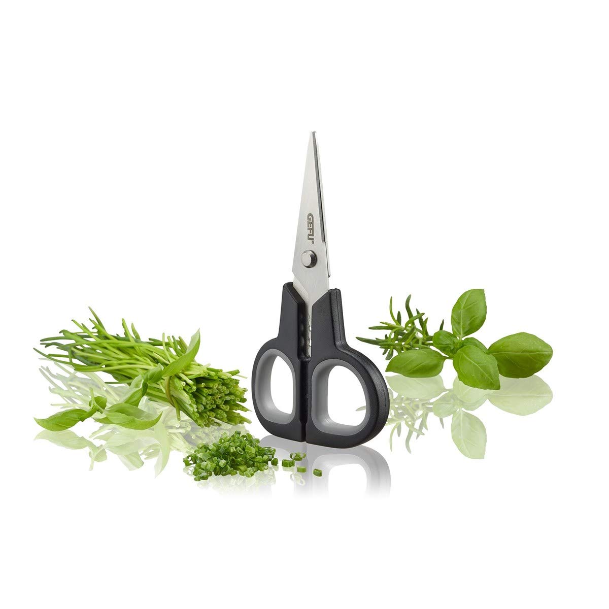 gefu-kr-uterschere-botanico-5-klingen-schere-mit-schutzkappe-f-r-kr-uter-aromasc image 2