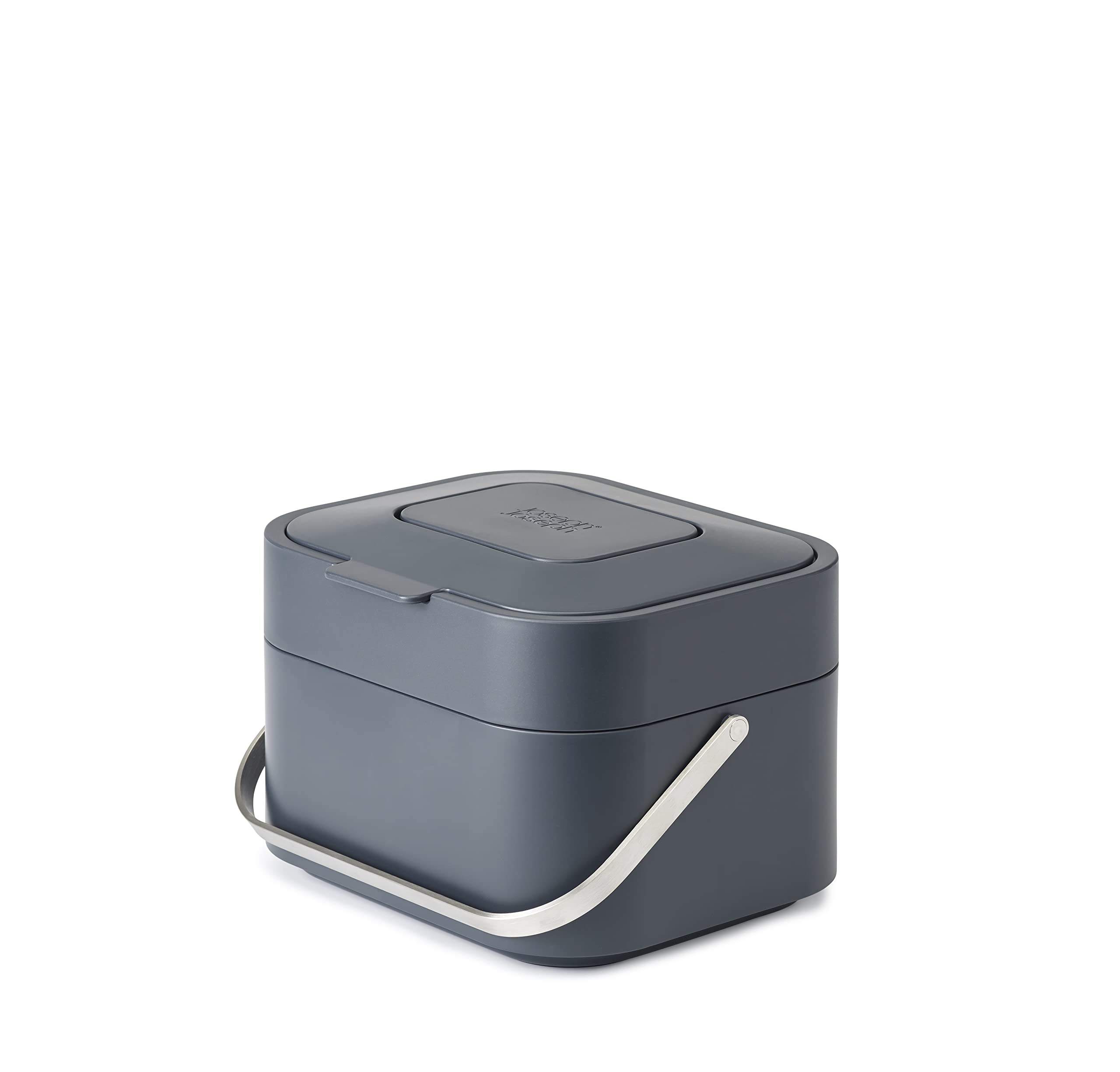 joseph-joseph-stack-4-komposteimer-k-che-4l-mit-geruchsfilter-graphit image 2