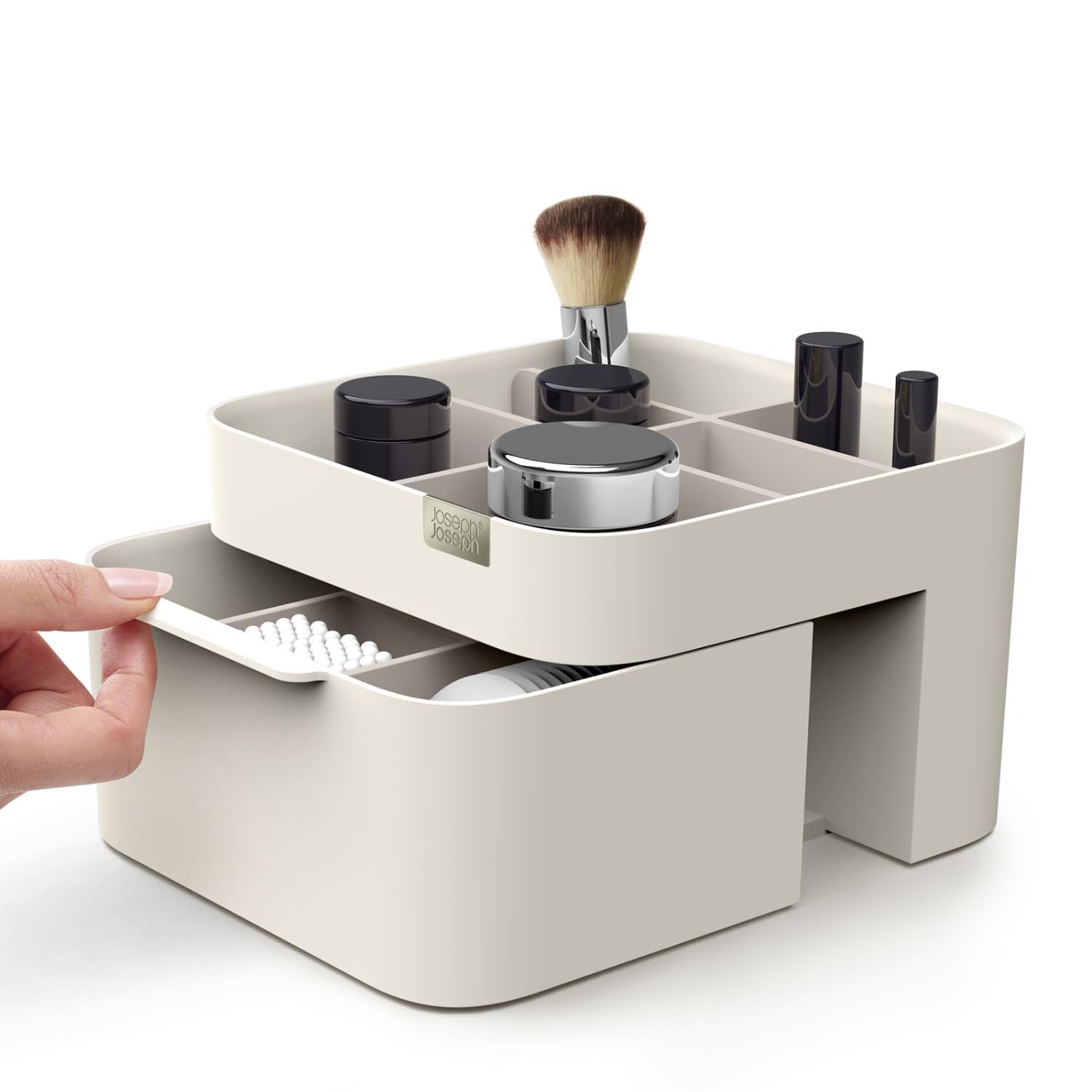 joseph-joseph-viva-kosmetik-organizer-mit-schublade-shell-medium image 2