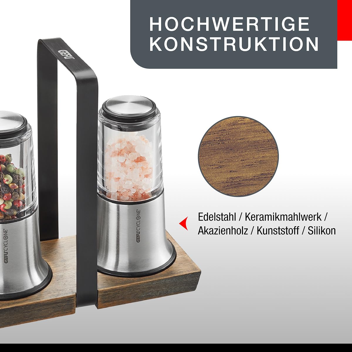 gefu-x-plosion-salz-pfefferm-hlen-set-s-mit-akazienholz-menage-und-tragegriff-cy image 5