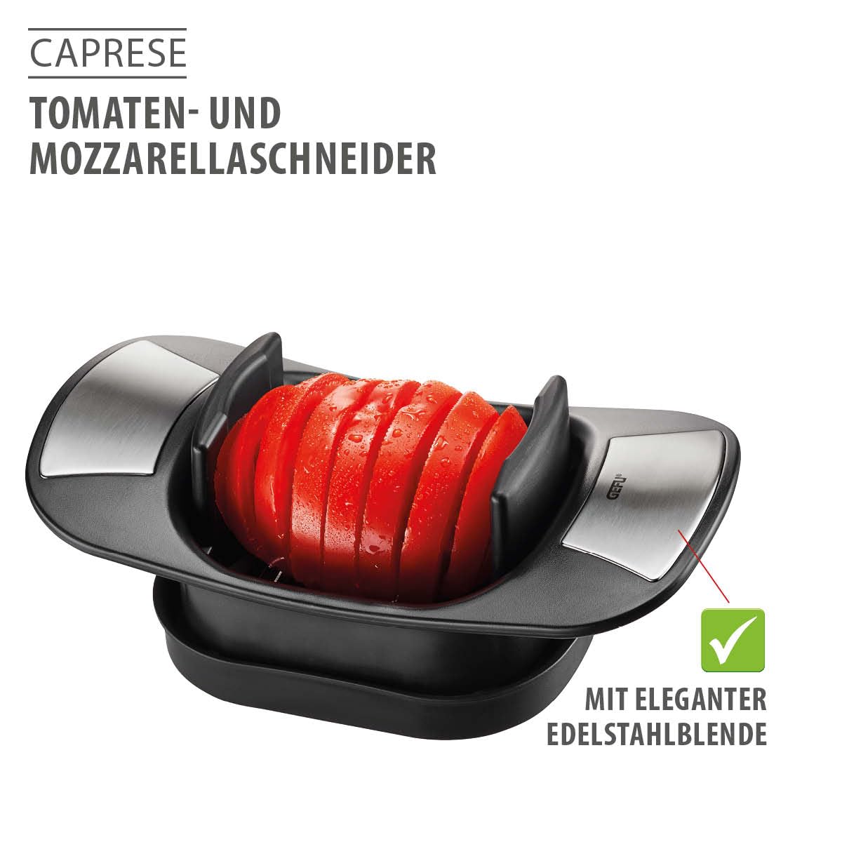 gefu-caprese-scheibenschneider-tomaten-mozzarellaschneider-mit-8-mm-scheiben-rut image 7