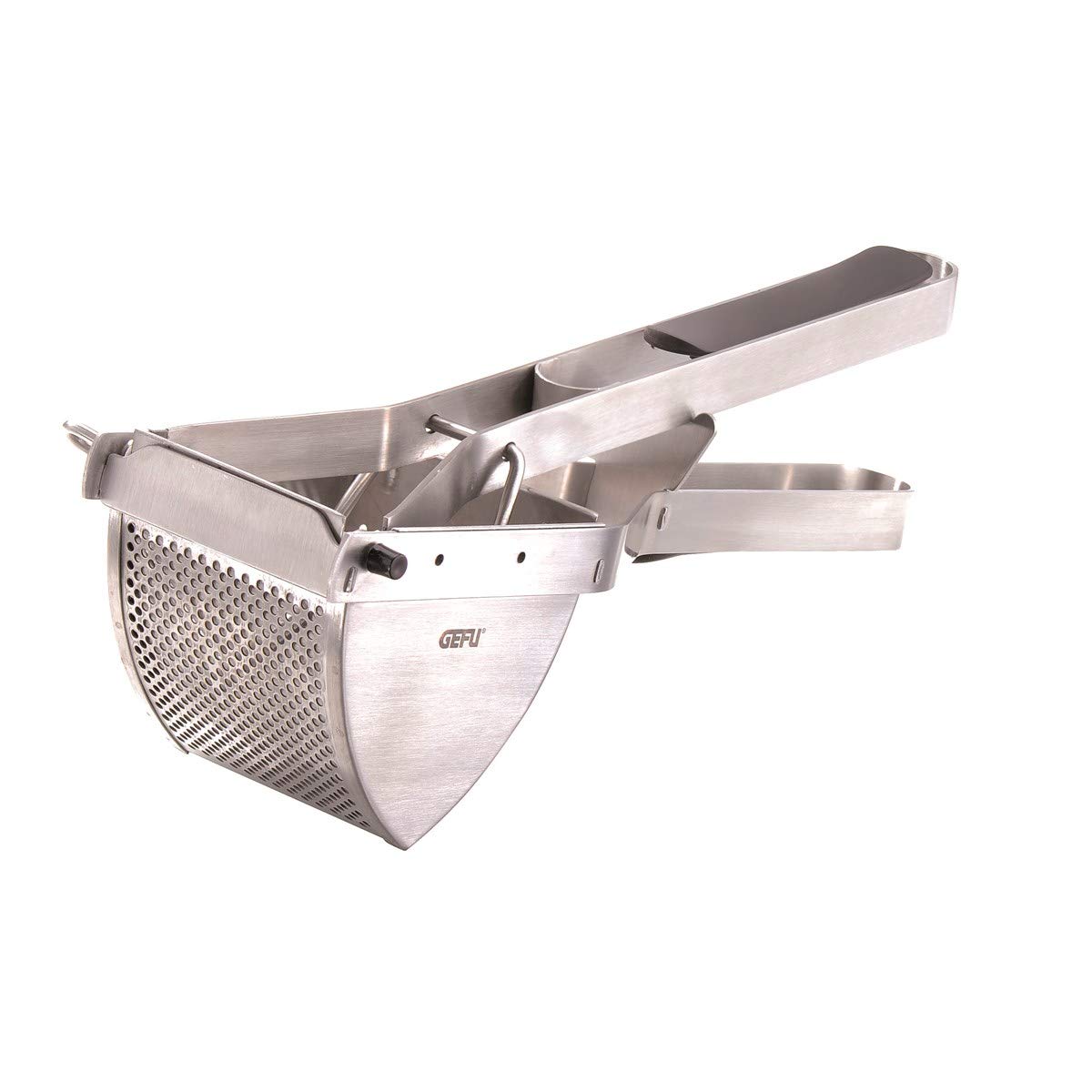 gefu-kartoffelpresse-pantara-edelstahlpresse-f-r-frisches-kartoffelp-ree-mit-erg image 1