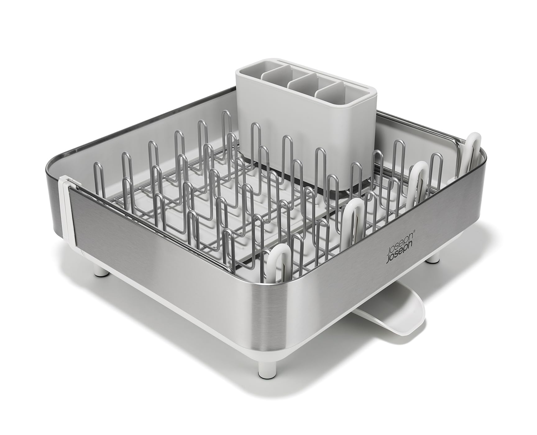 joseph-joseph-extend-steel-plus-ausziehbarer-abtropfst-nder-edelstahl-mit-weingl image 2