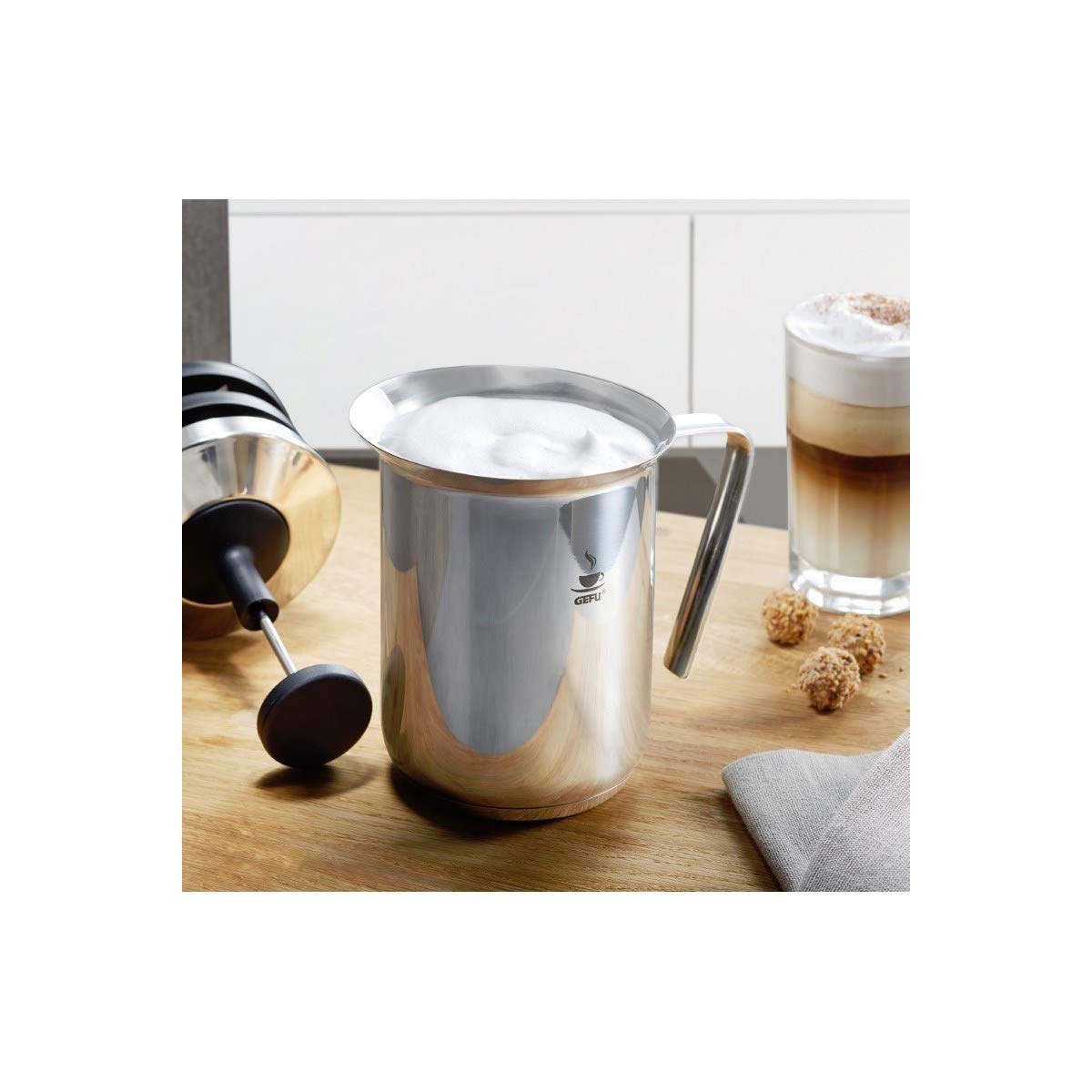 gefu-milchaufsch-umer-riccardo-edelstahl-milchk-nnchen-f-r-cremigen-milchschaum- image 2