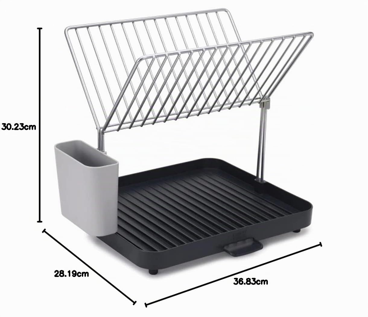 joseph-joseph-y-rack-2-stufiges-abtropfgestell-mit-utensilienhalter-und-wasserab image 8