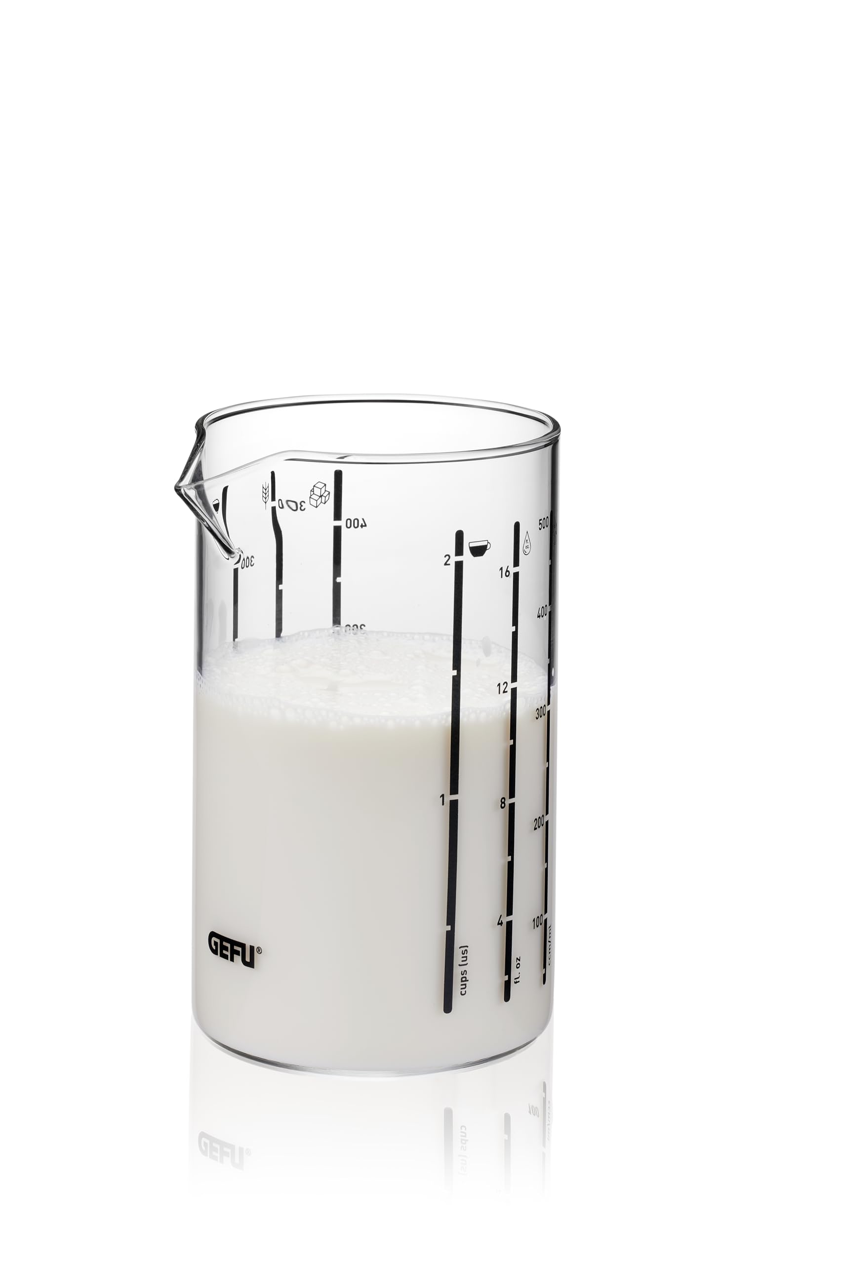 gefu-messbecher-aus-glas-meti-2-teiliges-set-500ml-1000ml-borosilikatglas image 2