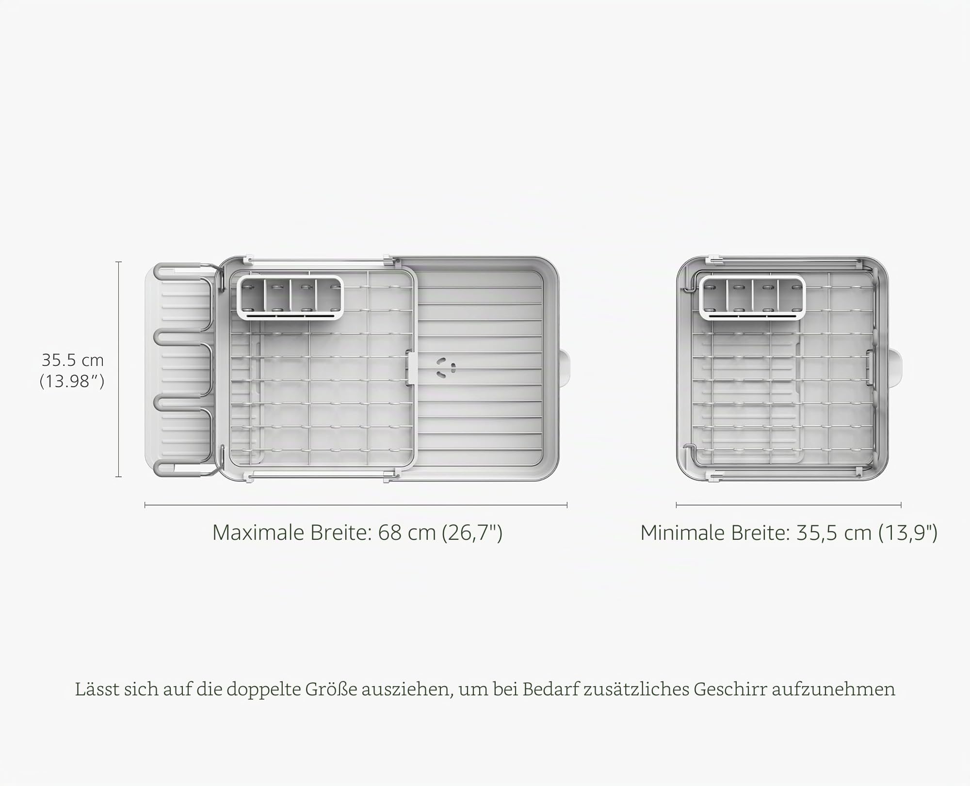 joseph-joseph-extend-steel-plus-ausziehbarer-abtropfst-nder-edelstahl-mit-weingl image 4