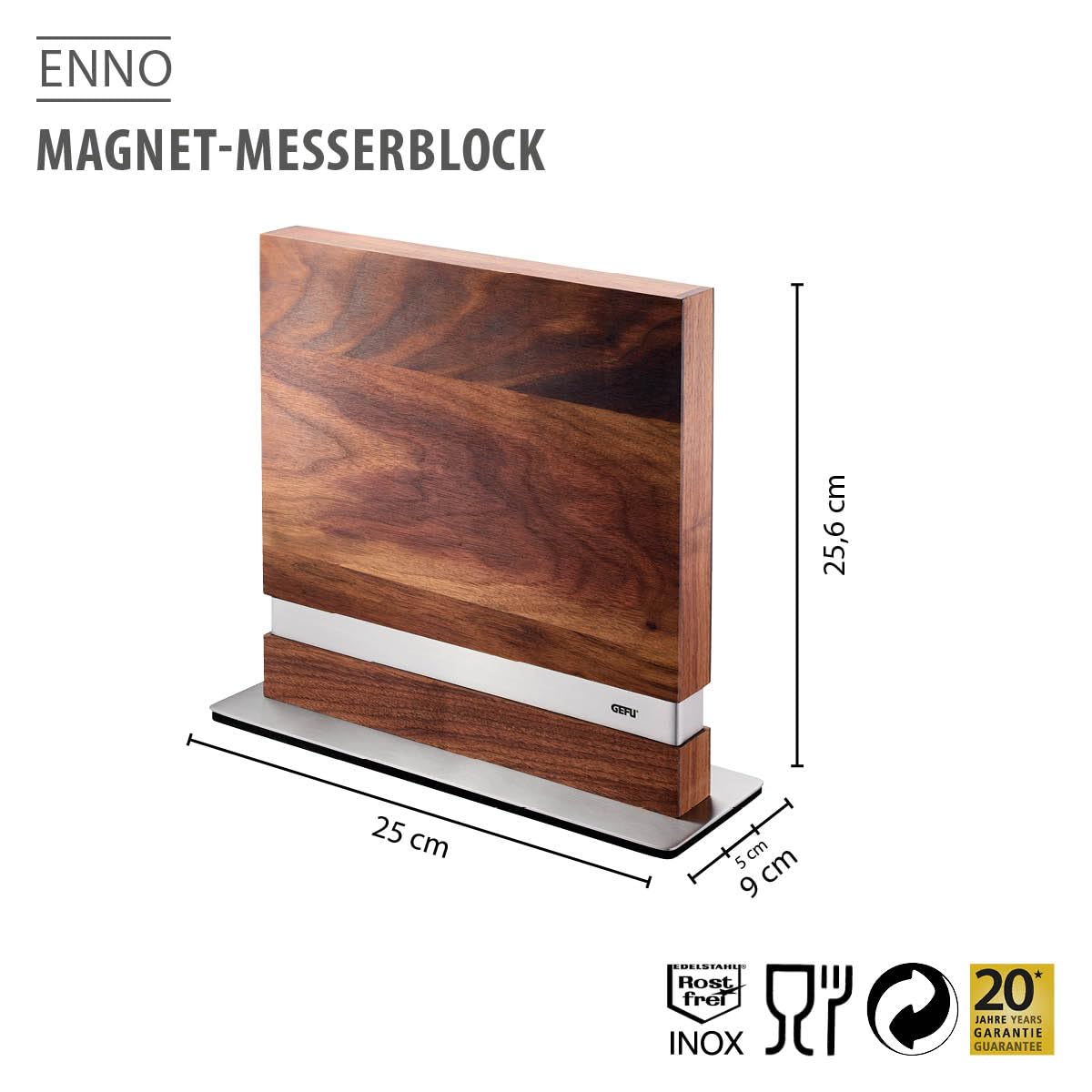 gefu-enno-magnet-messerblock-aus-walnussholz-doppelseitiger-messerhalter-f-r-bis image 2