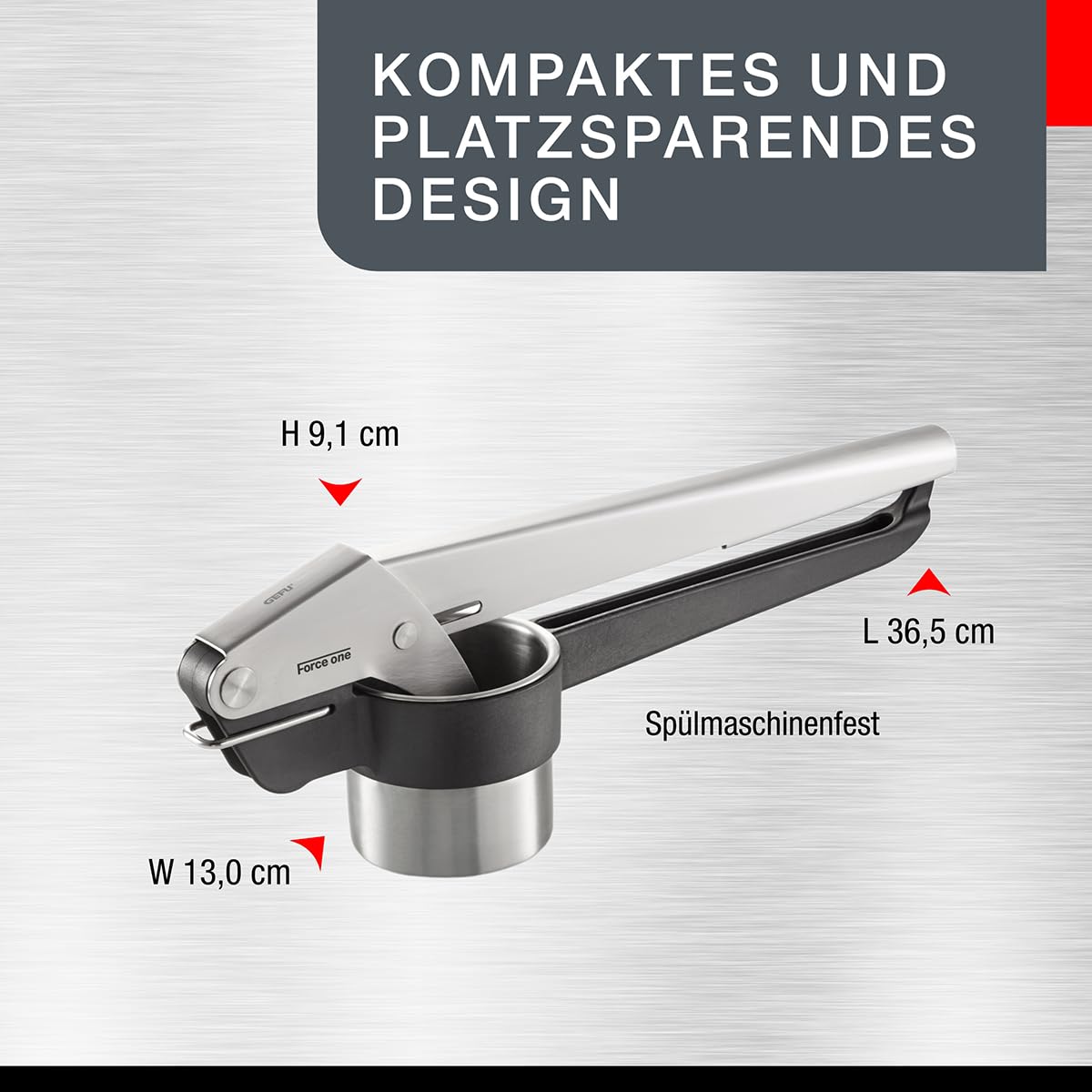 gefu-presse-force-one-sp-tzlepresse-kartoffelpresse-maronenpresse-mit-hebelmecha image 6