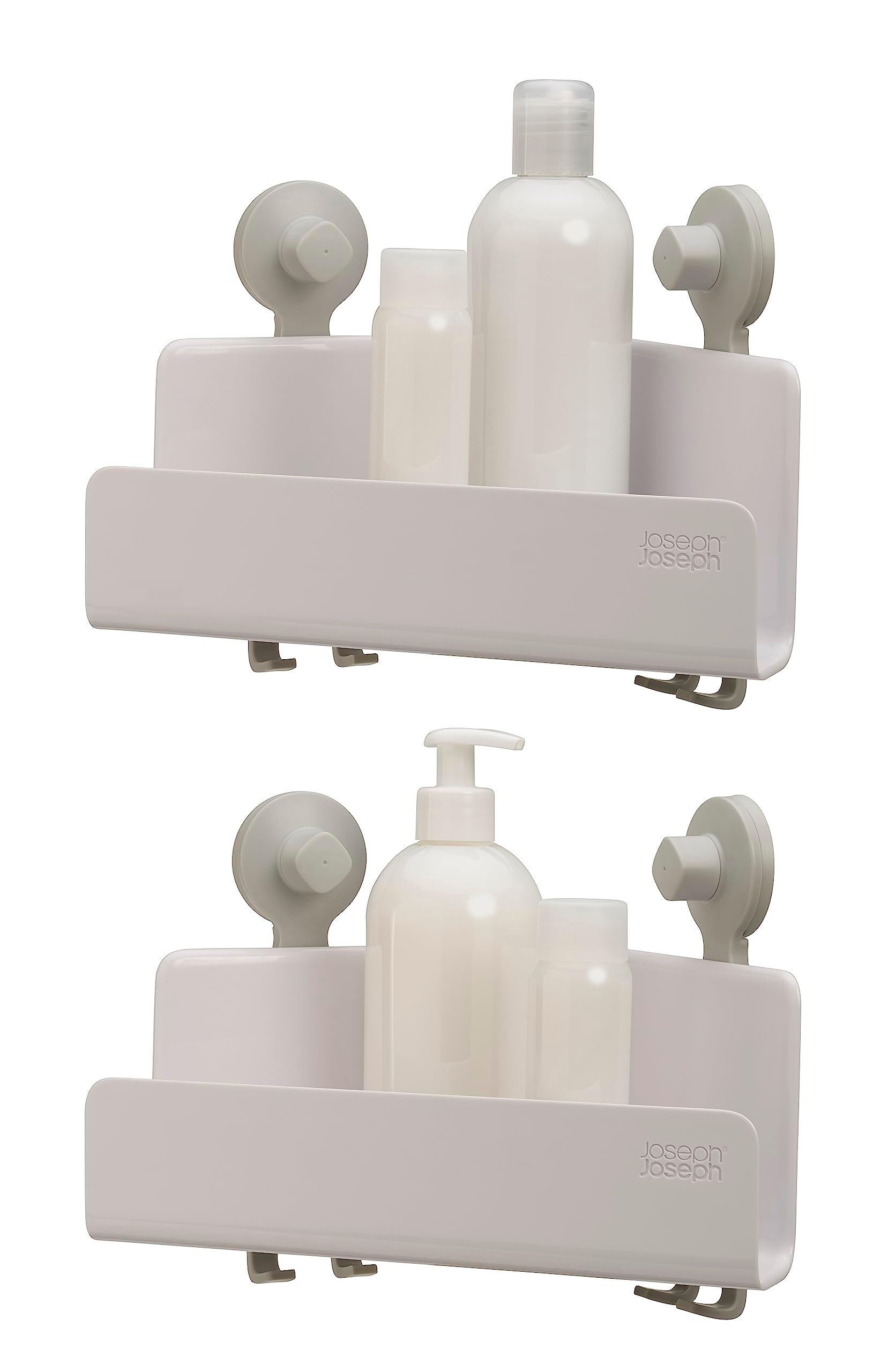 joseph-joseph-easystore-self-draining-corner-shower-caddy-2er-set-wei image 2