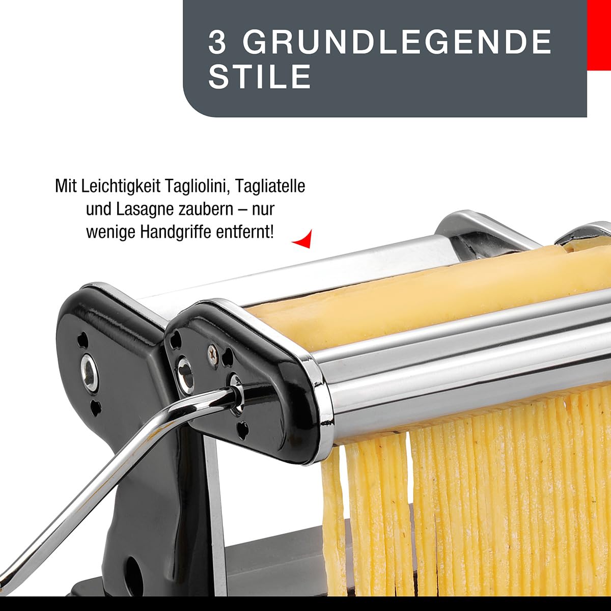 gefu-pasta-perfetta-nero-profi-pastamaschine-f-r-lasagne-tagliolini-tagliatelle- image 3