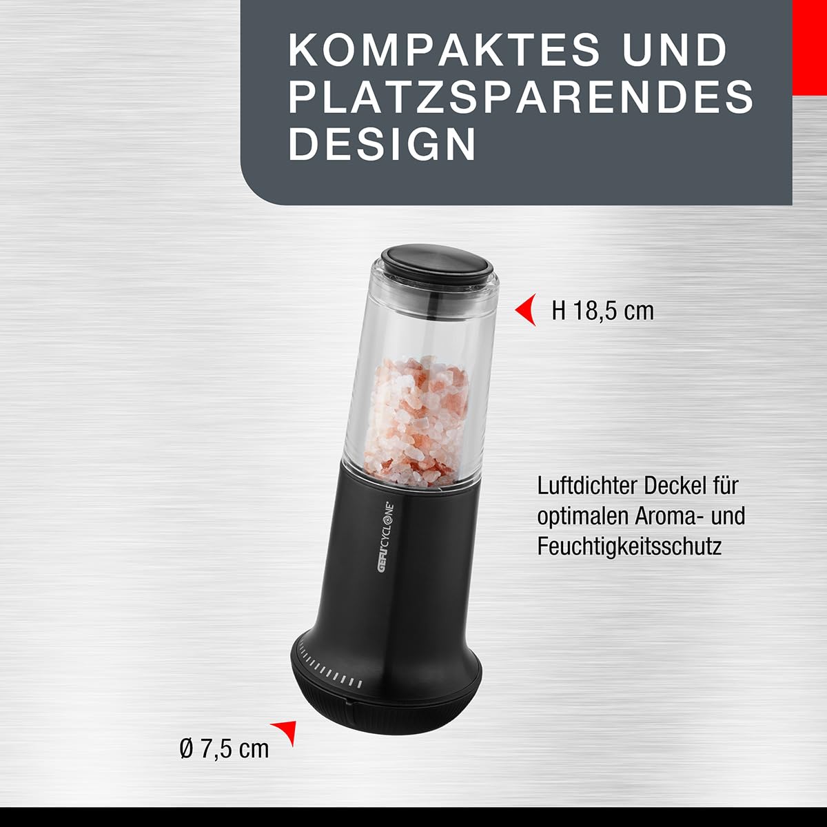 gefu-x-plosion-l-salz-und-pfefferm-hle-schwarz-mit-cyclone-keramikmahlwerk-16-fa image 6